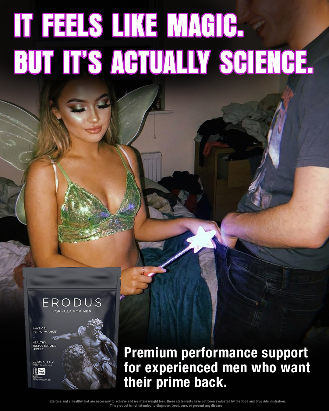 Erodus Formula For Men Facebook ad