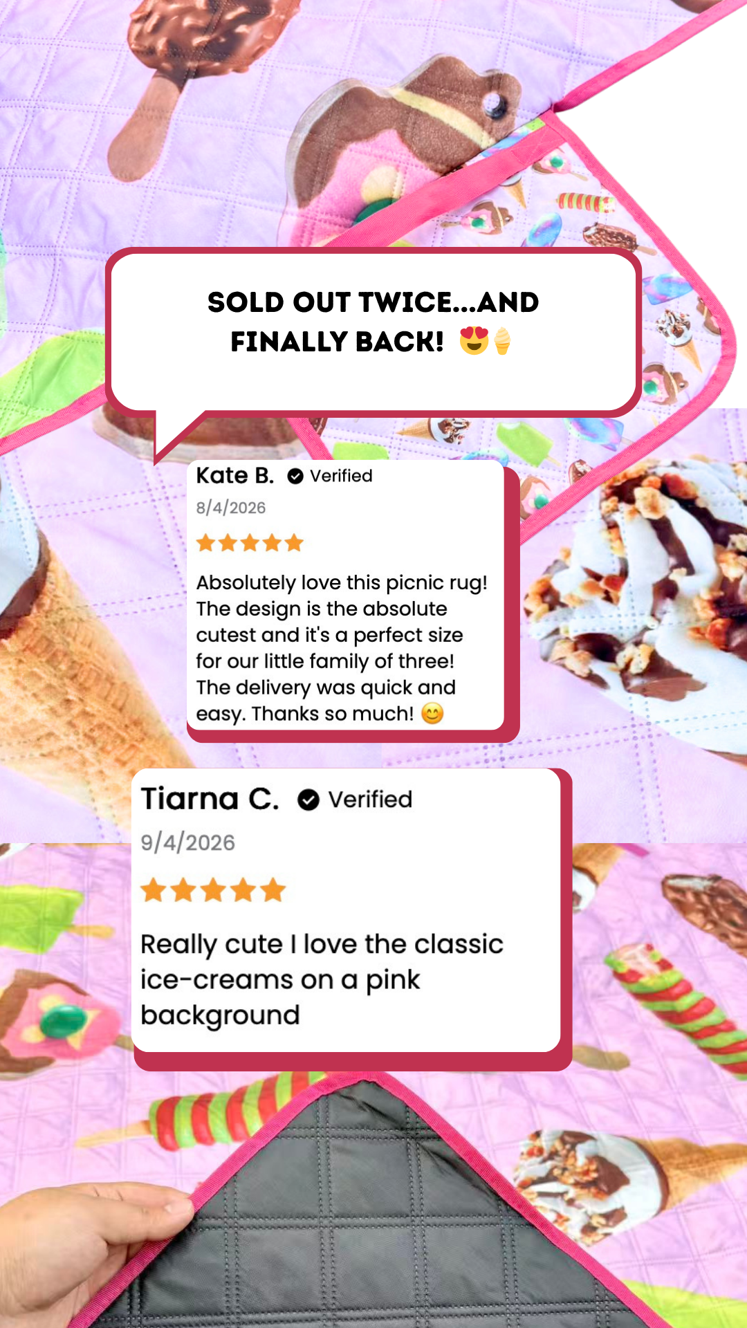 The Food Impostor Facebook ad