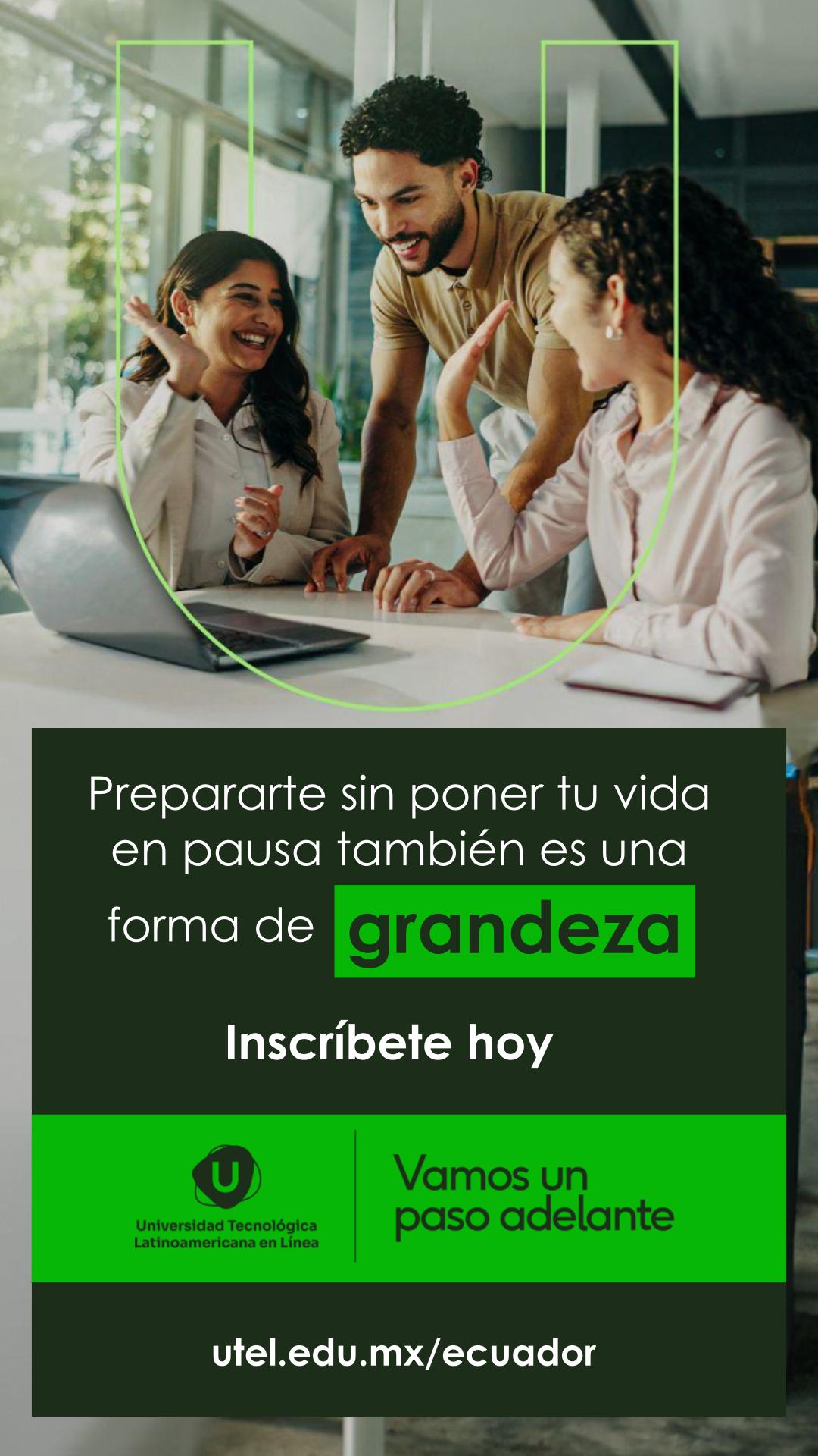 Utel Universidad - Comunidad Ecuador Facebook ad