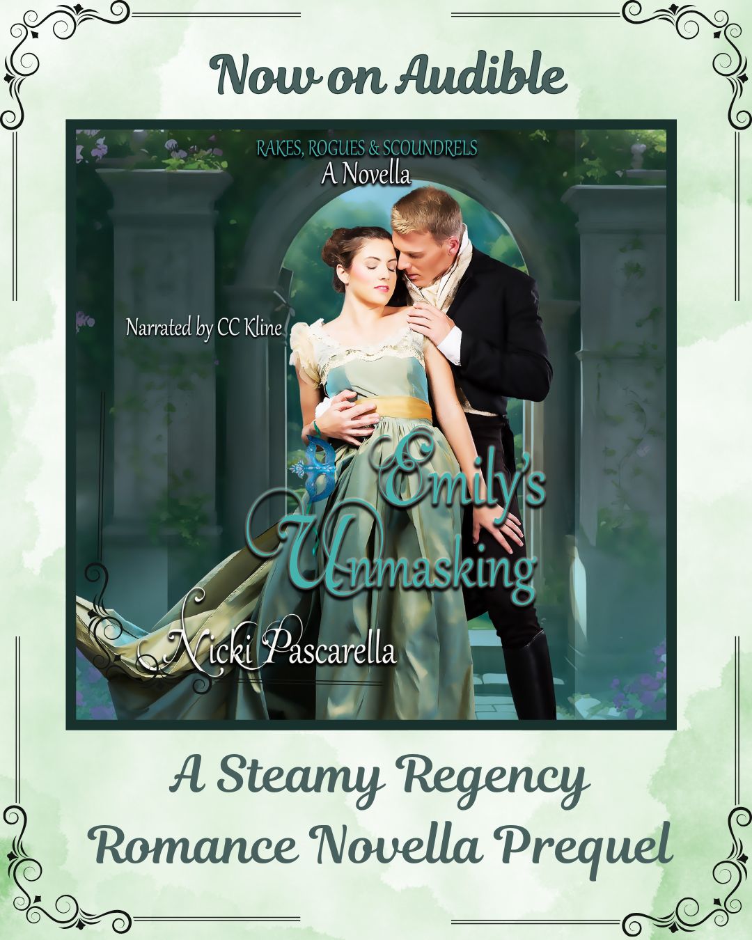 Nicki Pascarella, Author Facebook ad: Emily's Unmasking