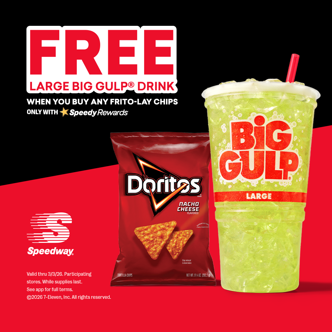 Speedway Facebook ad from Jan 20, 2026
