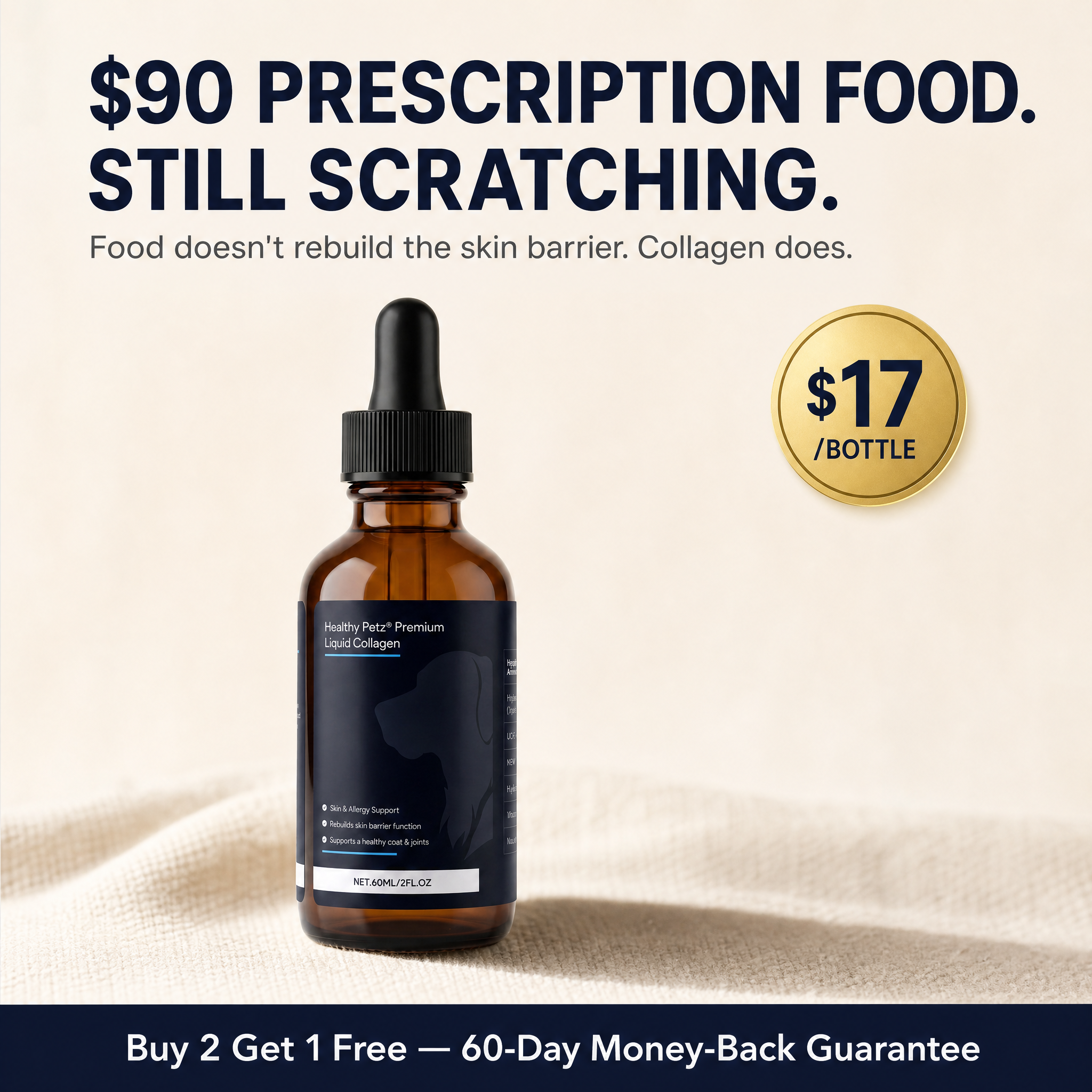 Shop Healthy Petz Facebook ad