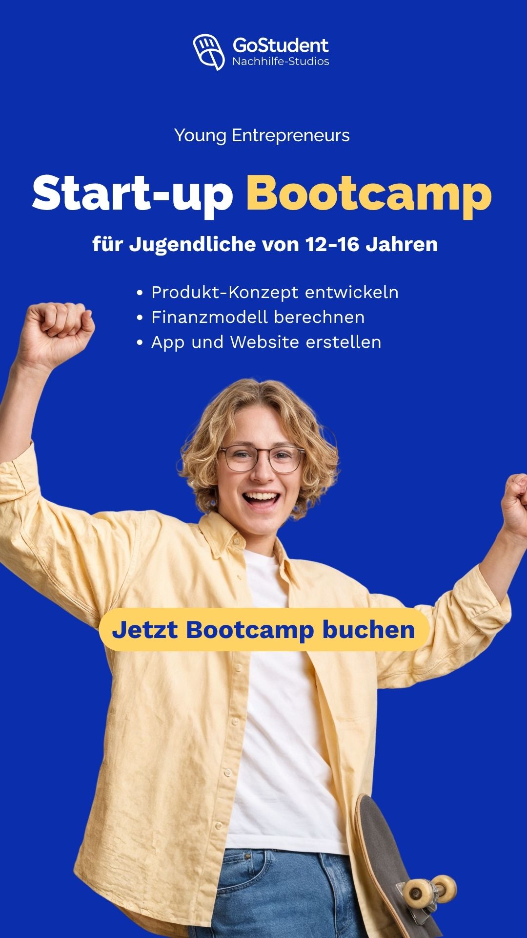 GoStudent Facebook ad from Apr 24, 2026