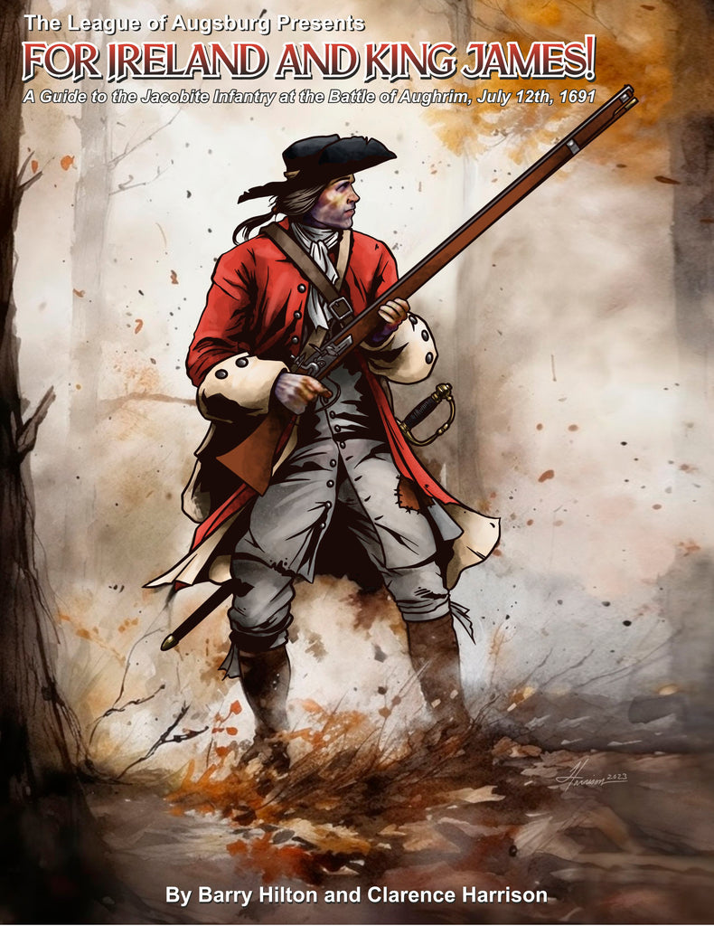 Warfare Miniatures USA Facebook ad: For Ireland and King James! PDF
