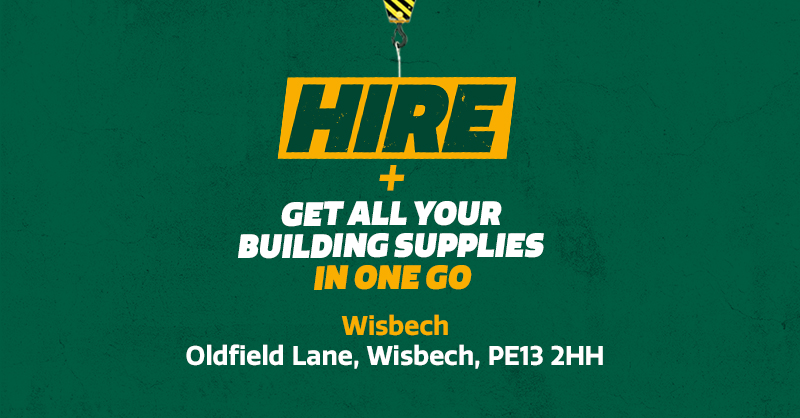 Travis Perkins Facebook ad: Supplies & Hire Under One Roof