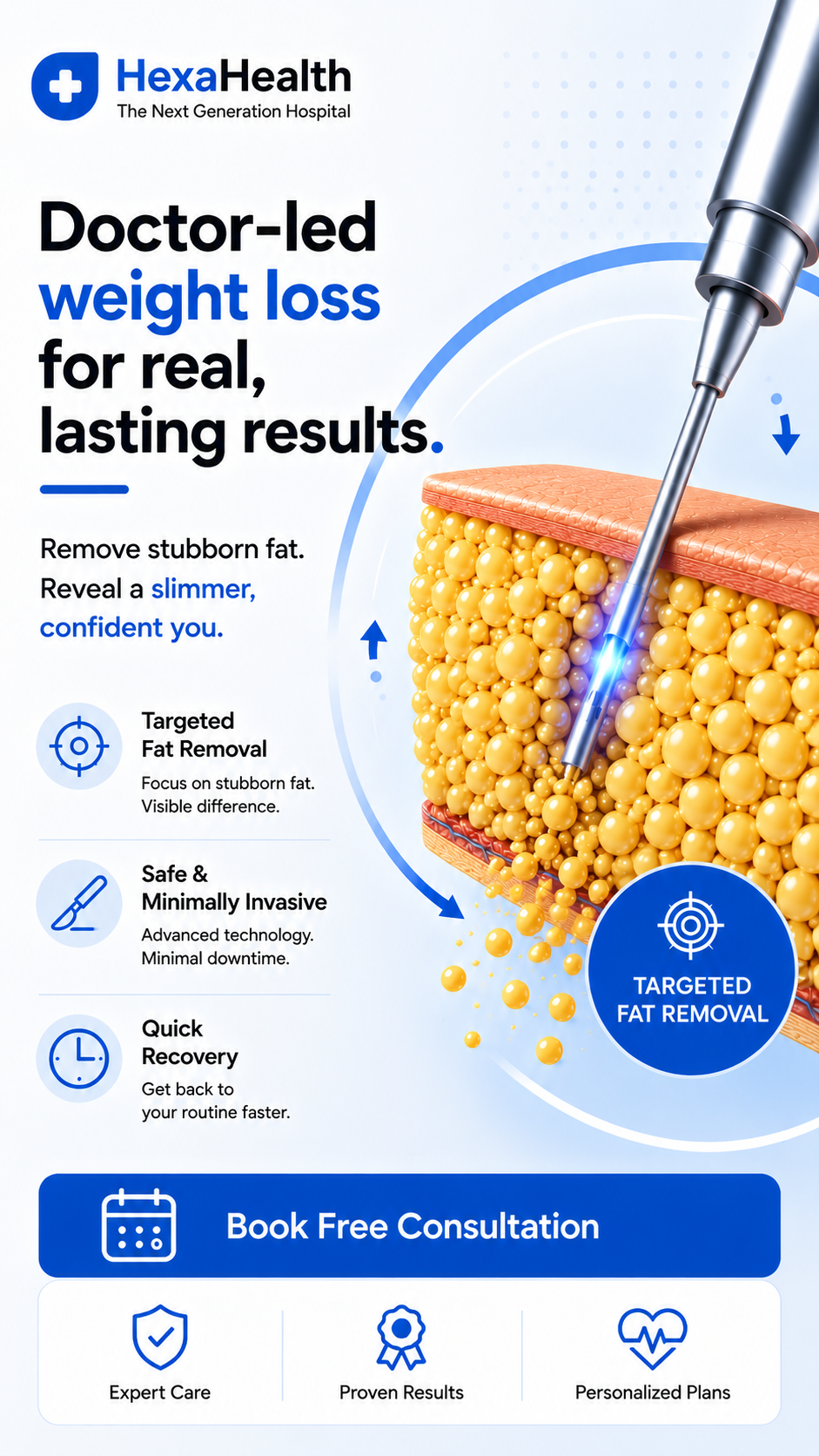 HexaHealth Weightloss Facebook ad