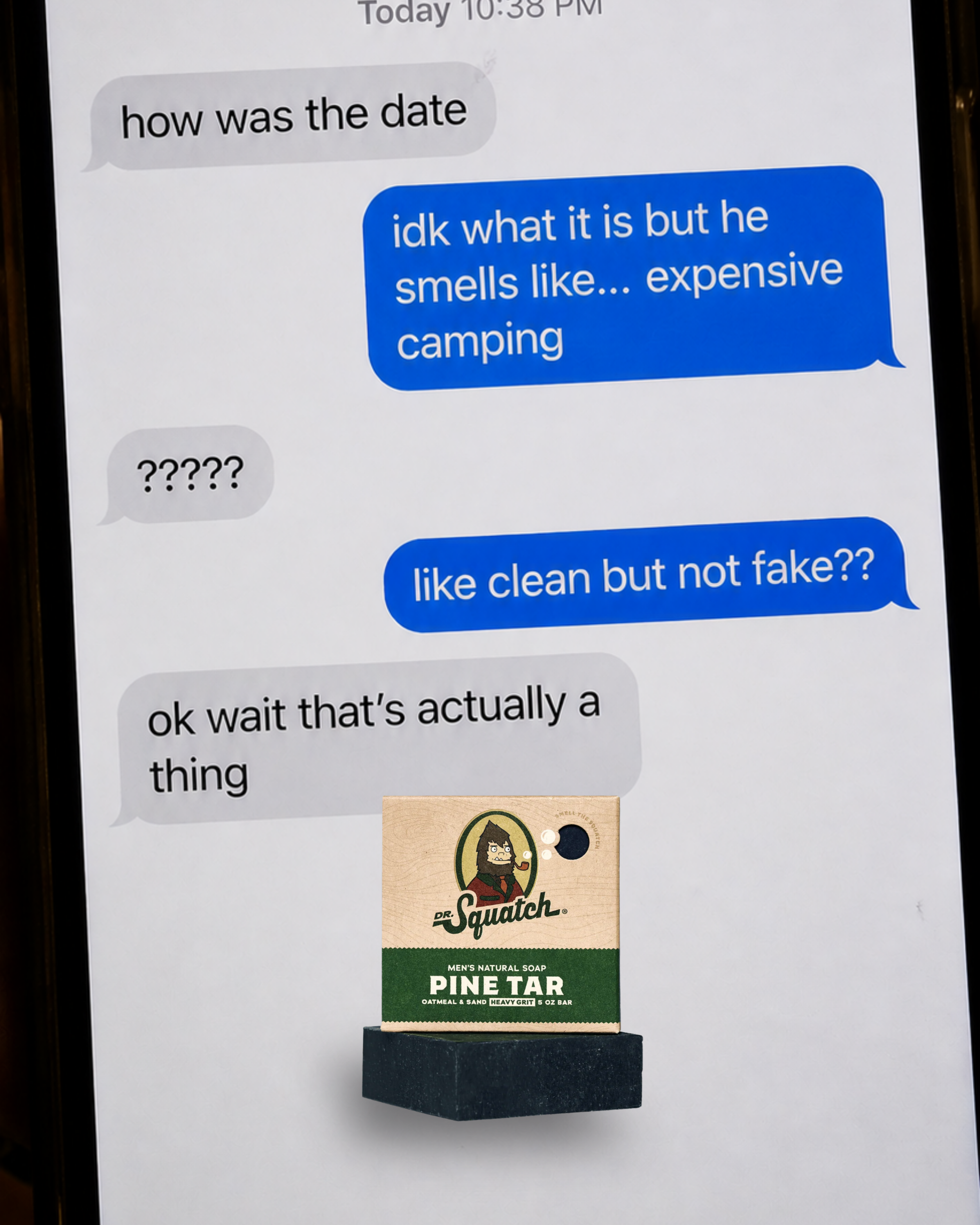 Dr. Squatch Facebook ad