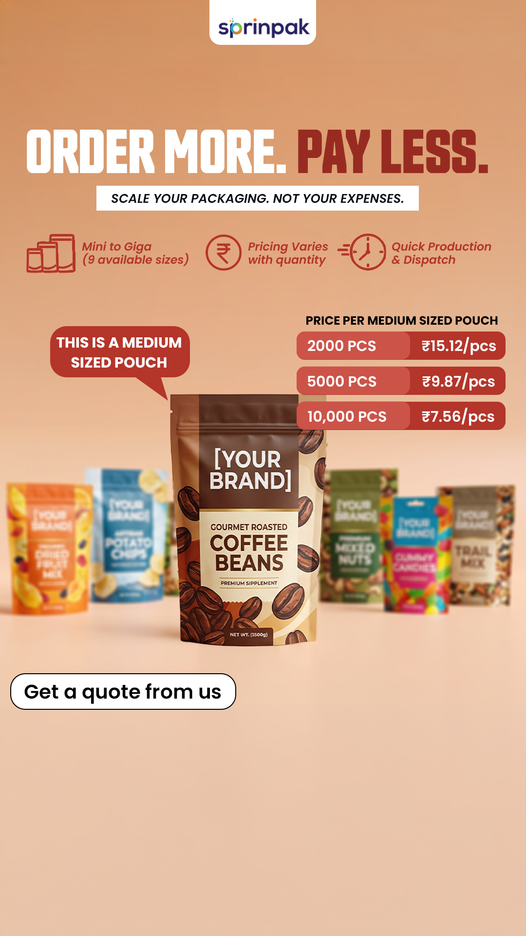 Sprinpak Facebook ad