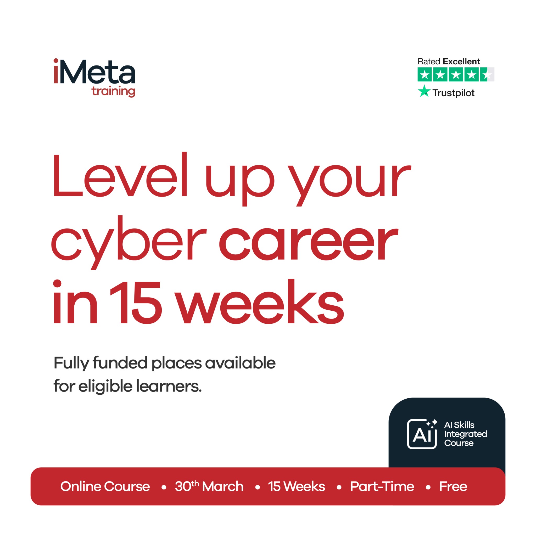iMeta Training UK Facebook ad: You’ve already done the hard part - you…