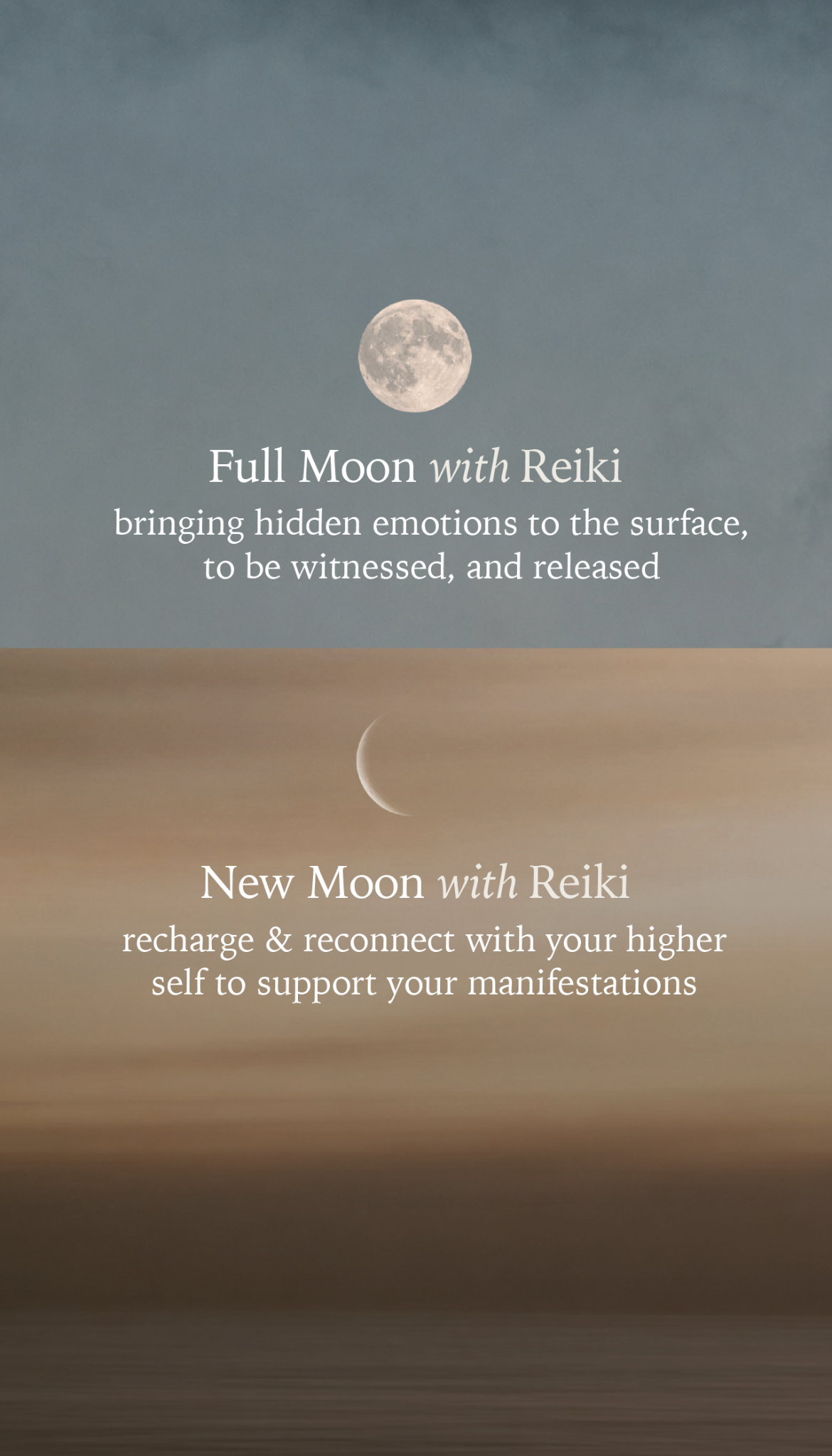 Body Wisdom Facebook ad: Reiki Meditation | Small Group Ladies Only