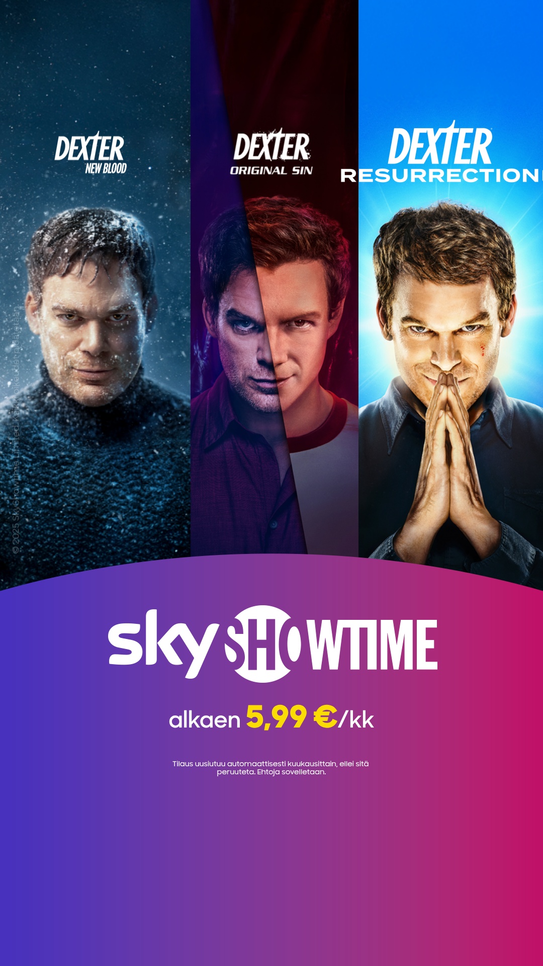 SkyShowtime Facebook ad