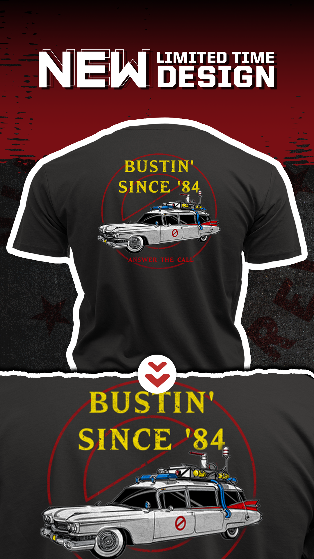 Nine Line Apparel Facebook ad: Paranormal Patrol
