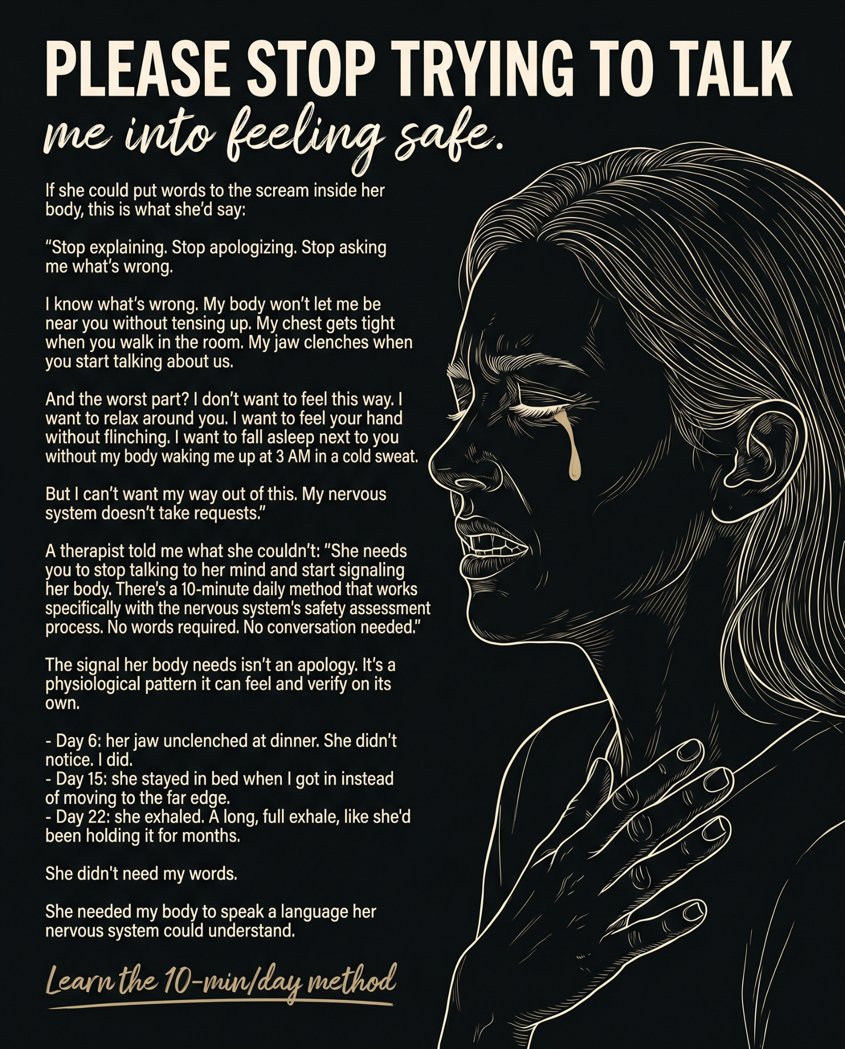 Grounded Leaders Facebook ad: Why Patience Pushes Her Further Away