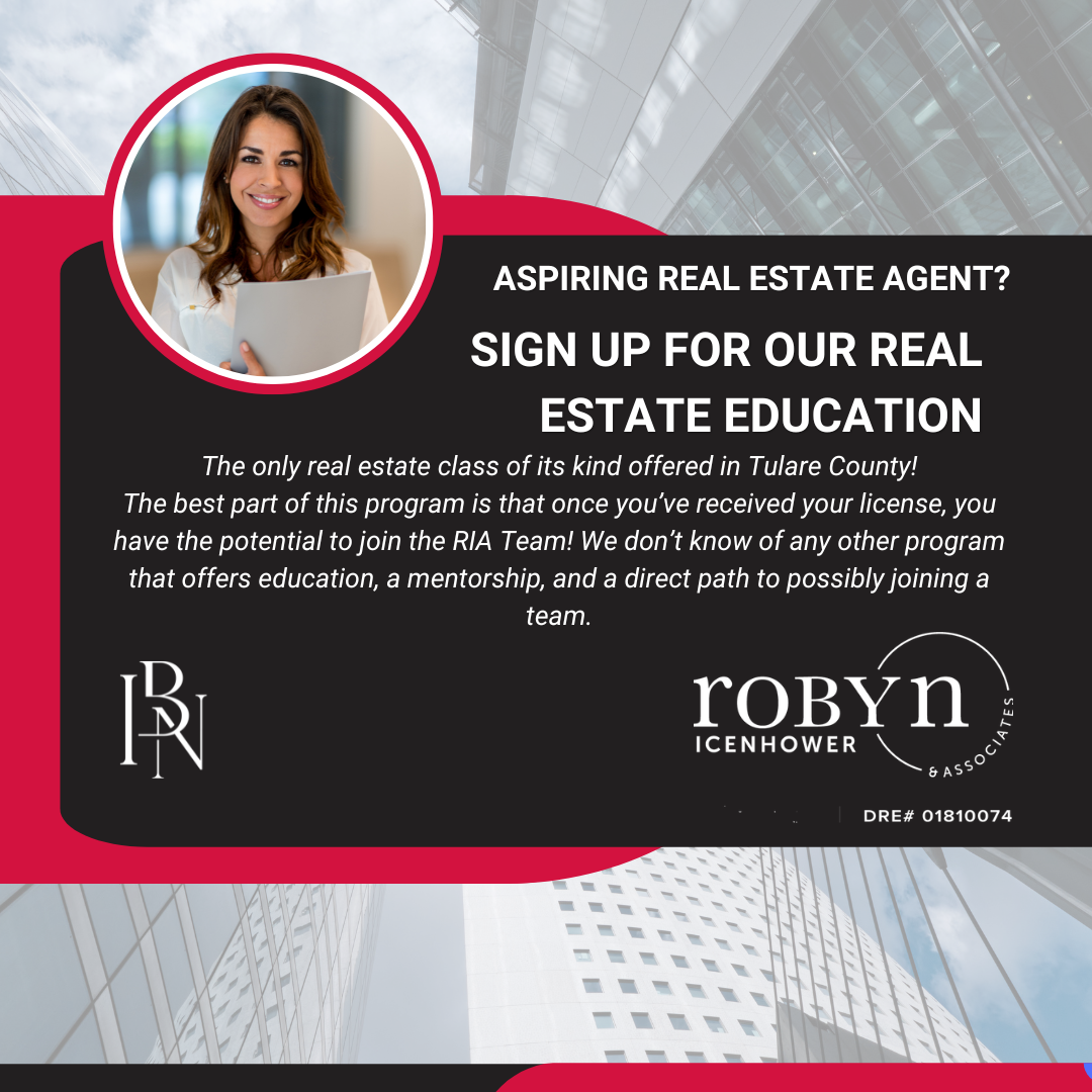 Robyn Icenhower & Associates Facebook ad: Get your Real Estate License with Us!