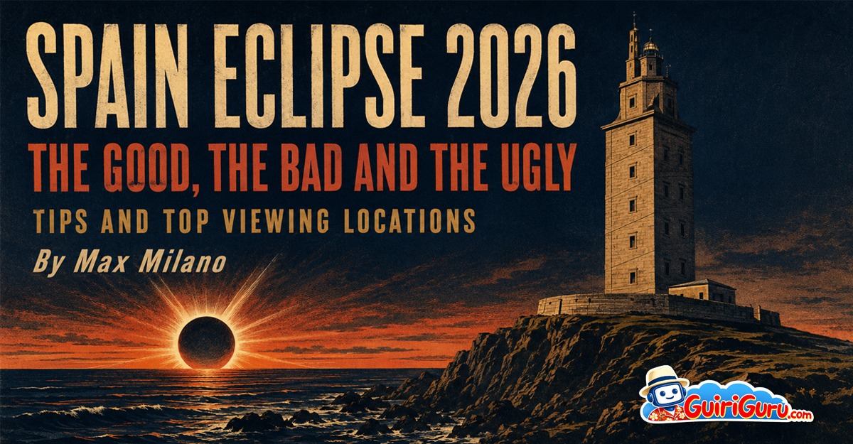 GuiriGuru.com Facebook ad: Spain’s 2026 total solar eclipse could be the…