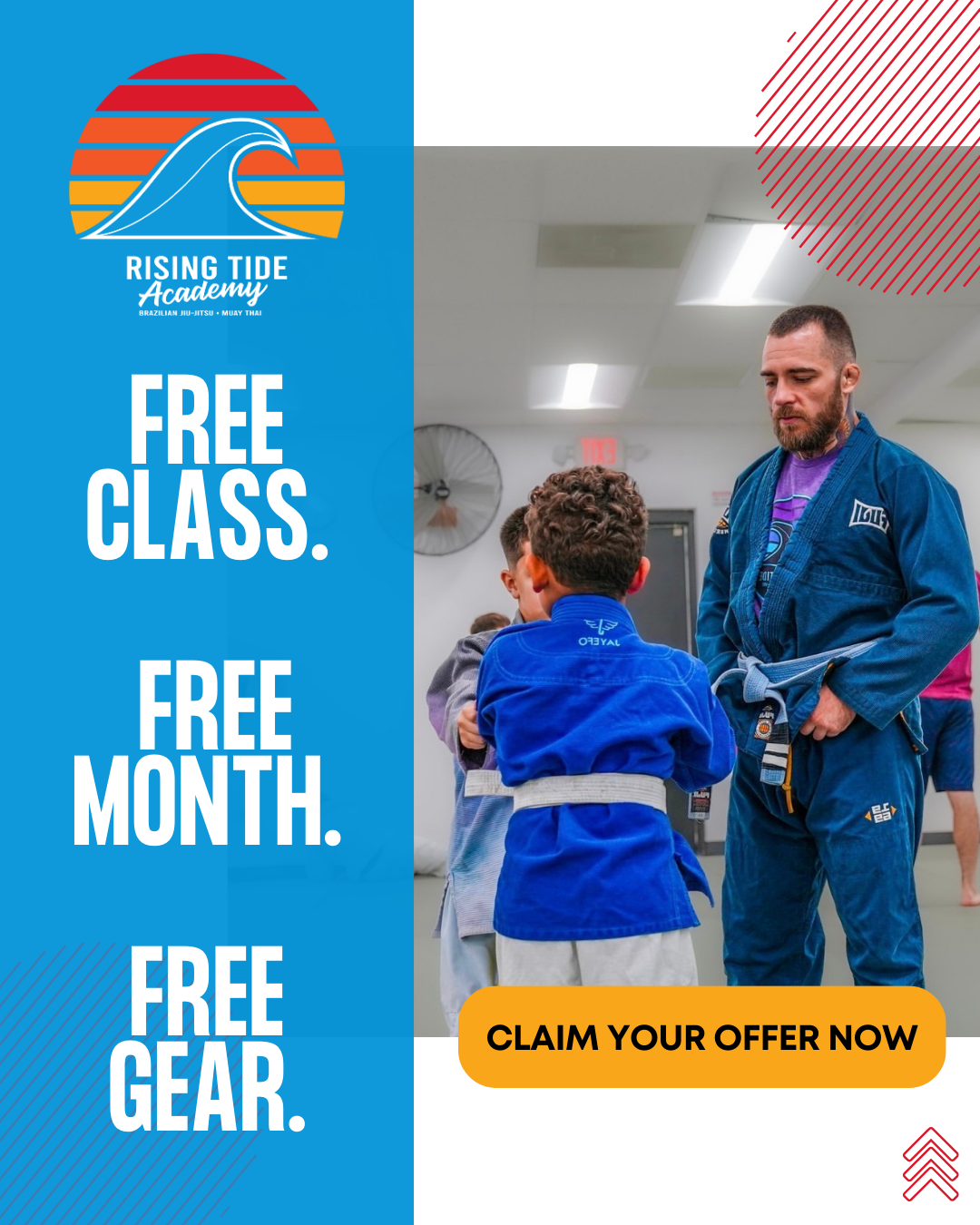 Rising Tide Academy Timonium - Gracie Jiu-Jitsu, Muay Thai  Facebook ad