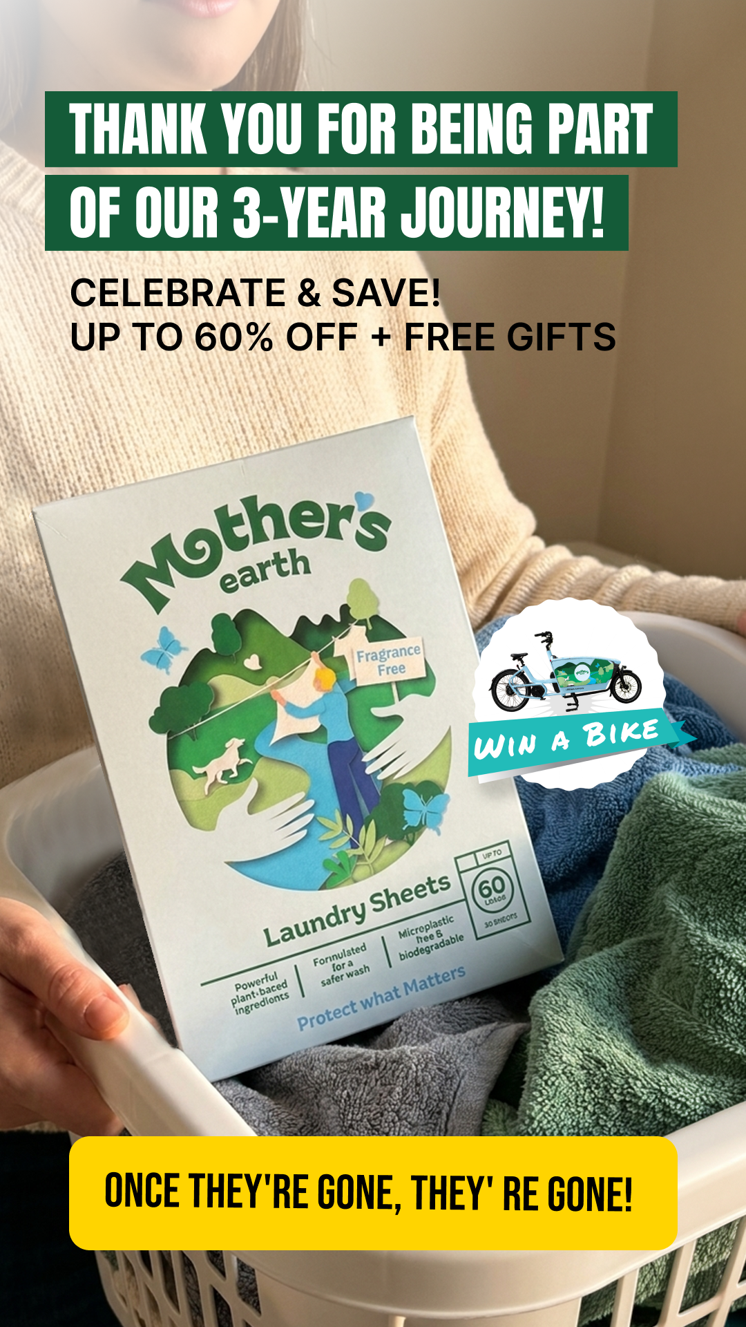Mothers Earth Facebook ad