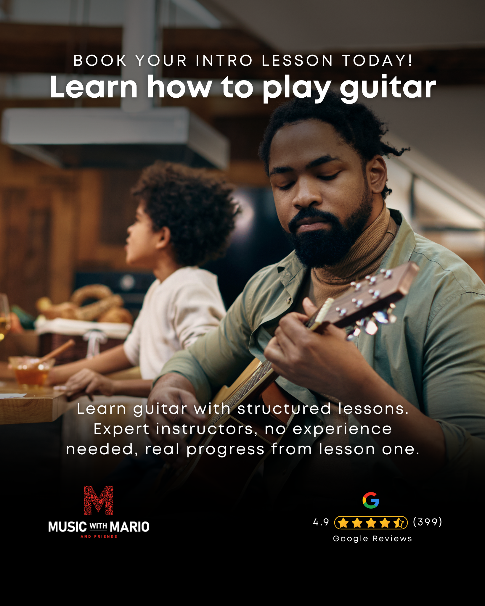 Music with Mario and Friends Facebook ad