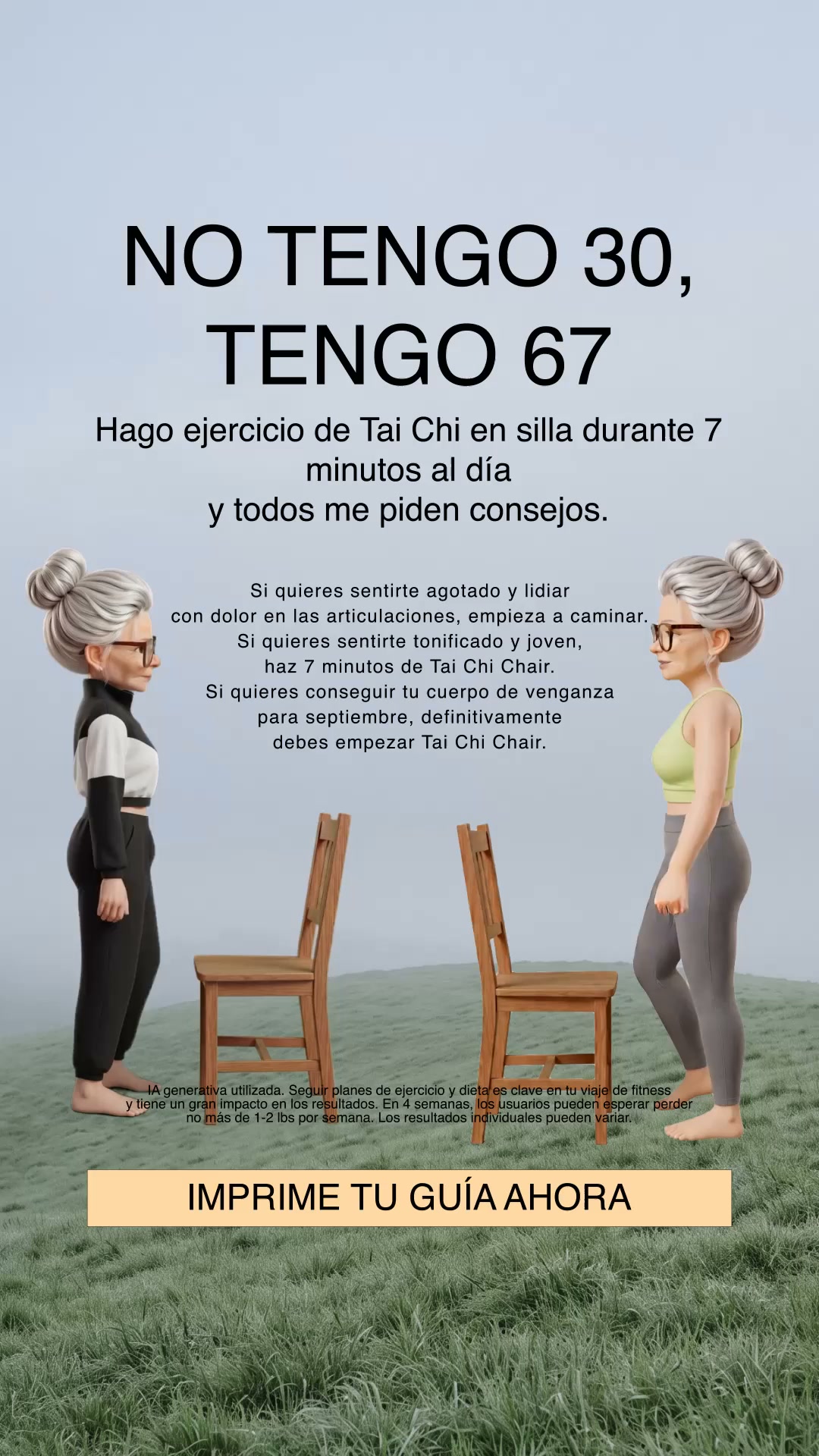 Lori Fitness Facebook ad: Siéntete más fuerte y con más energía con…