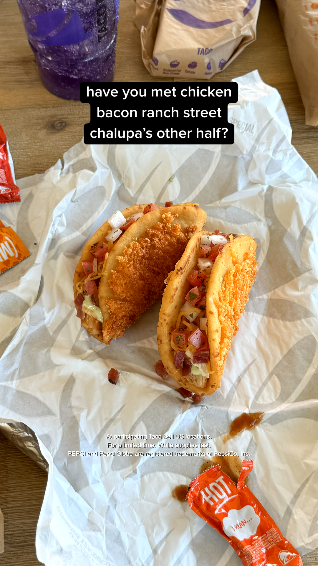 Taco Bell Facebook ad