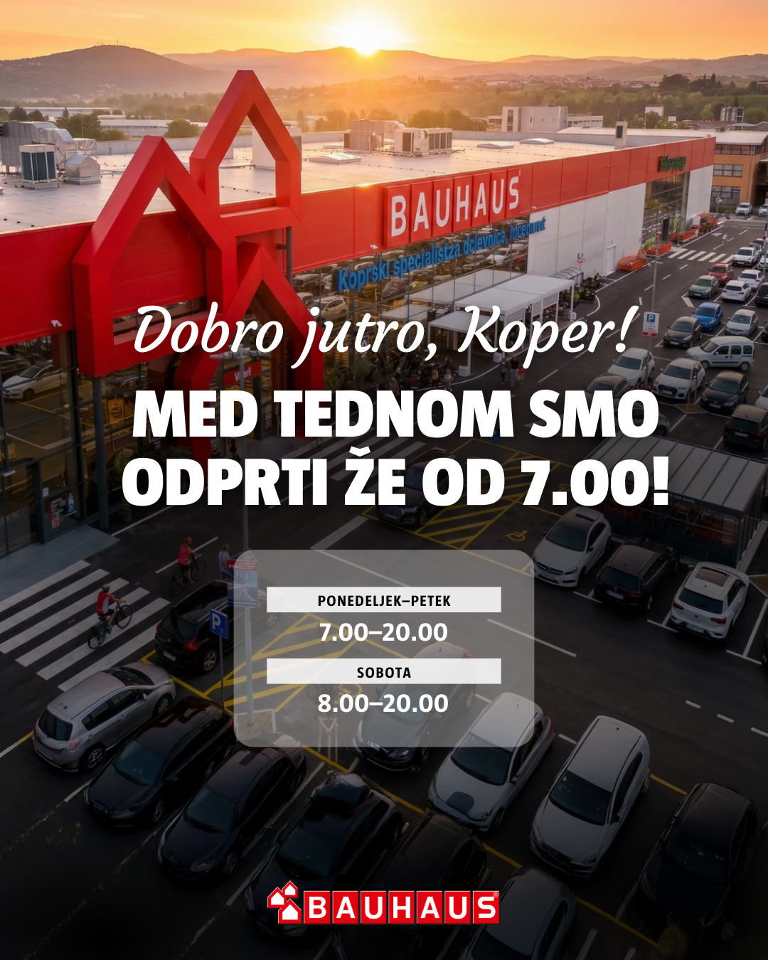 BAUHAUS Slovenija Facebook ad