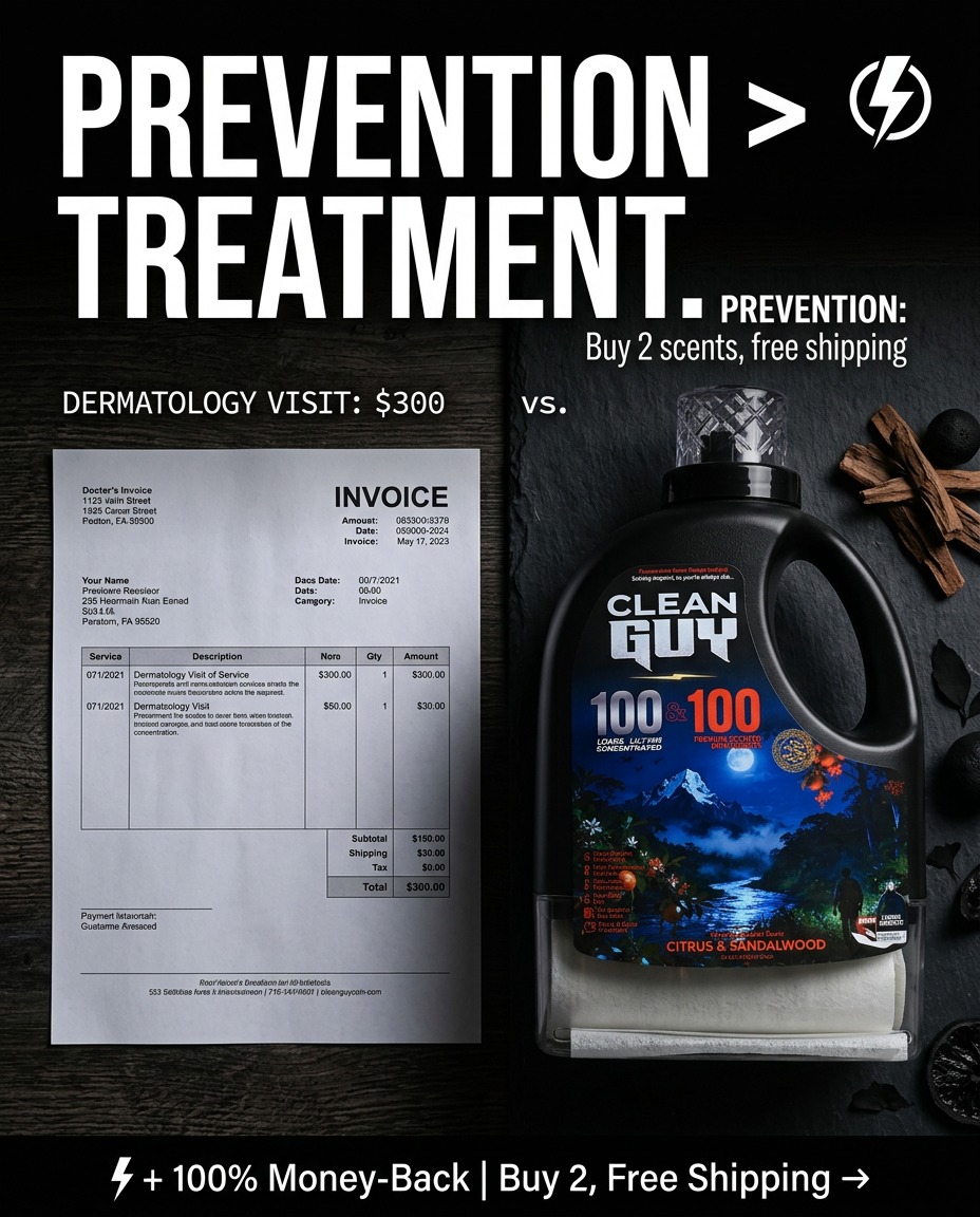 Clean Guy Facebook ad