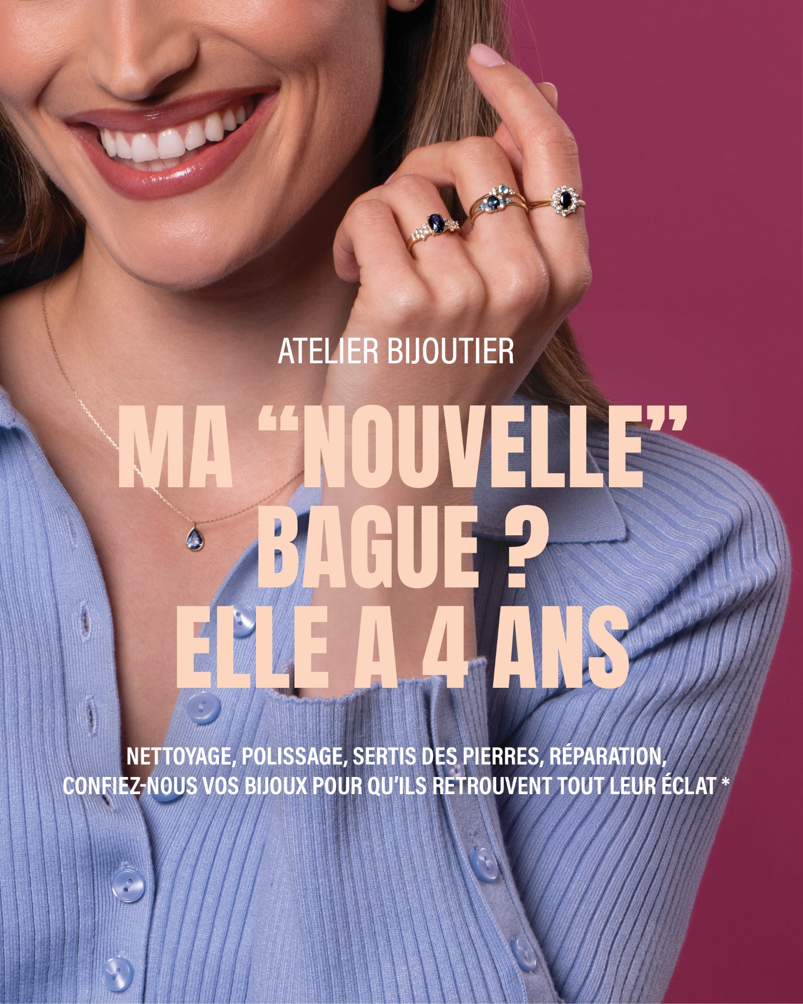 Julien d'Orcel Facebook ad: Trouvez la bijouterie proche de chez vous