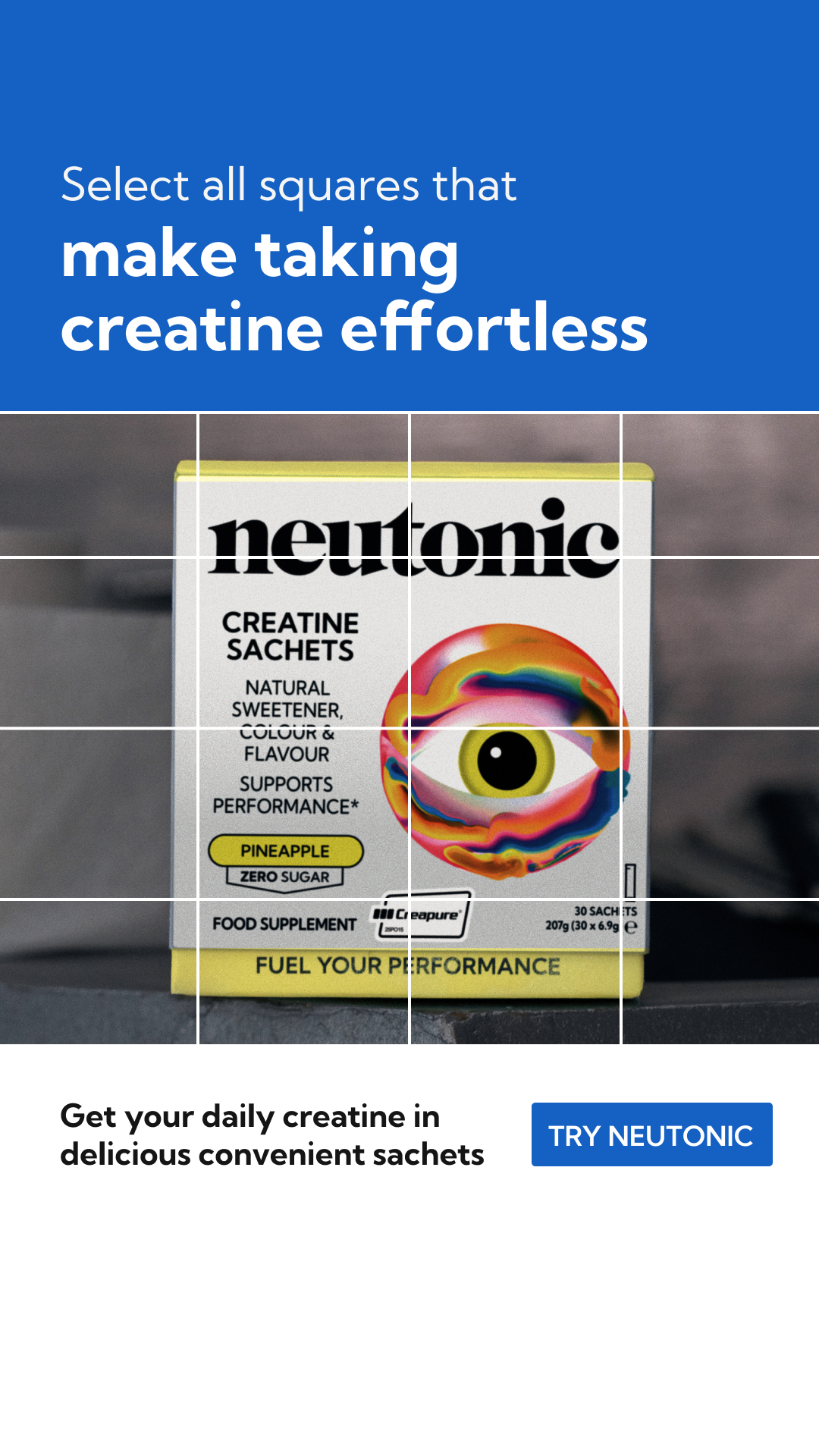 Neutonic Facebook ad