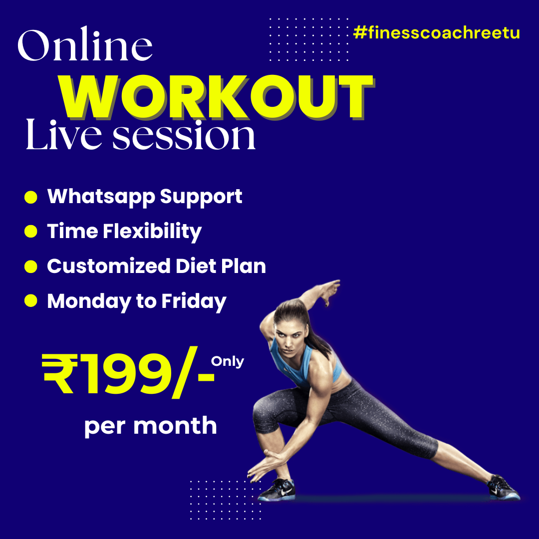 Reetu Wellness Coach Facebook ad: Chat with us