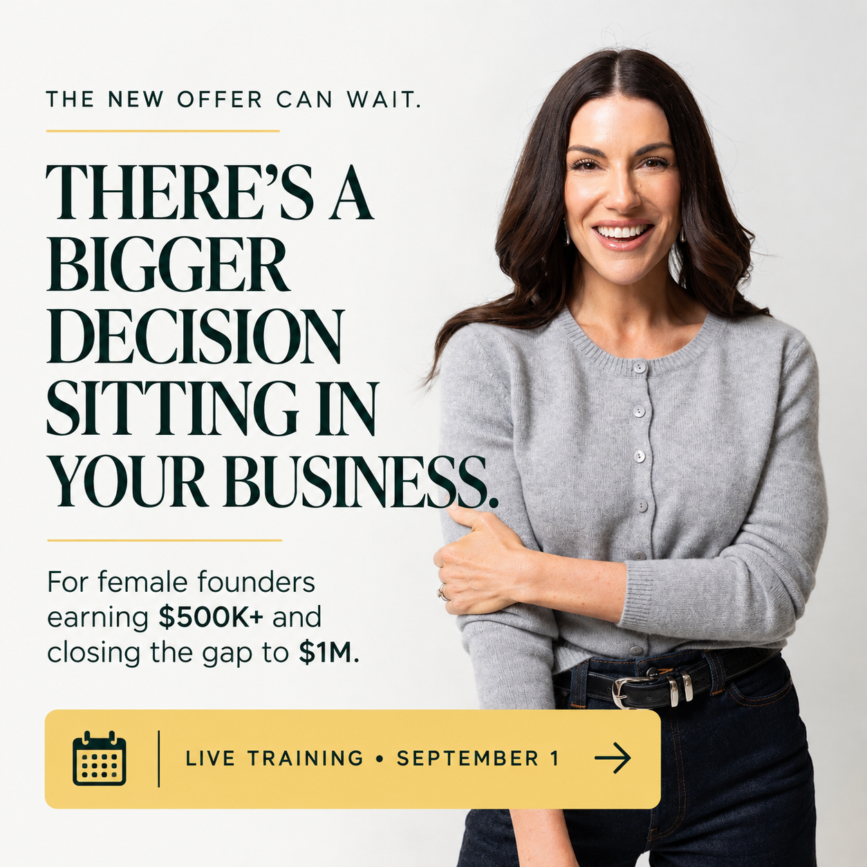Amy Porterfield Facebook ad
