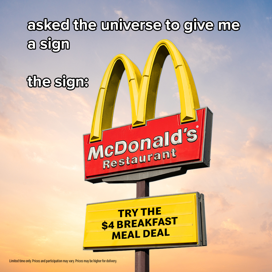 McDonald's Facebook ad