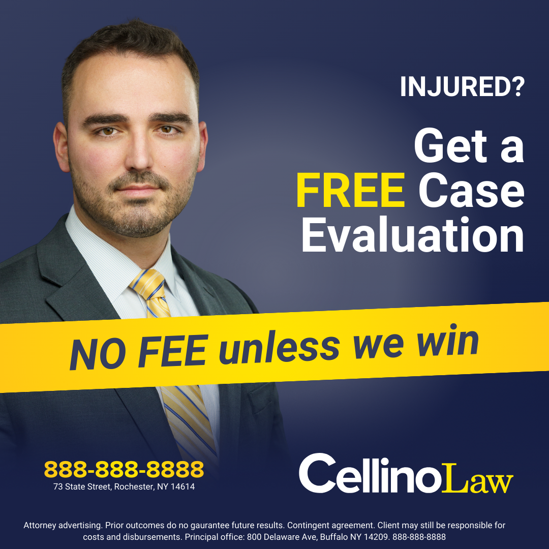 Cellino Law Injury Attorneys Facebook ad