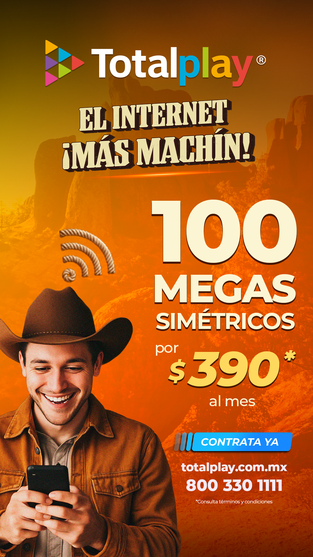 Totalplay Facebook ad