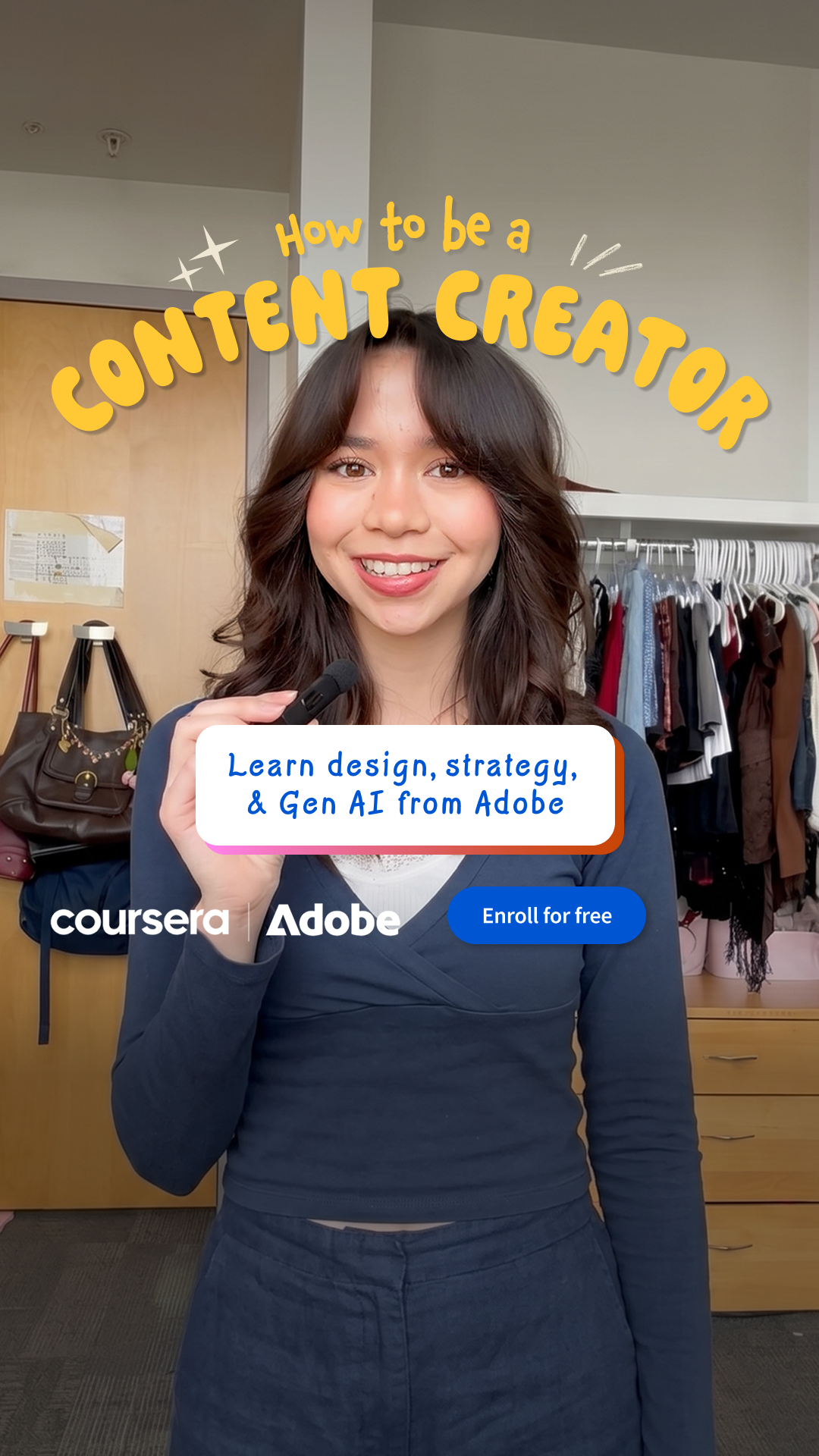 Coursera Facebook ad