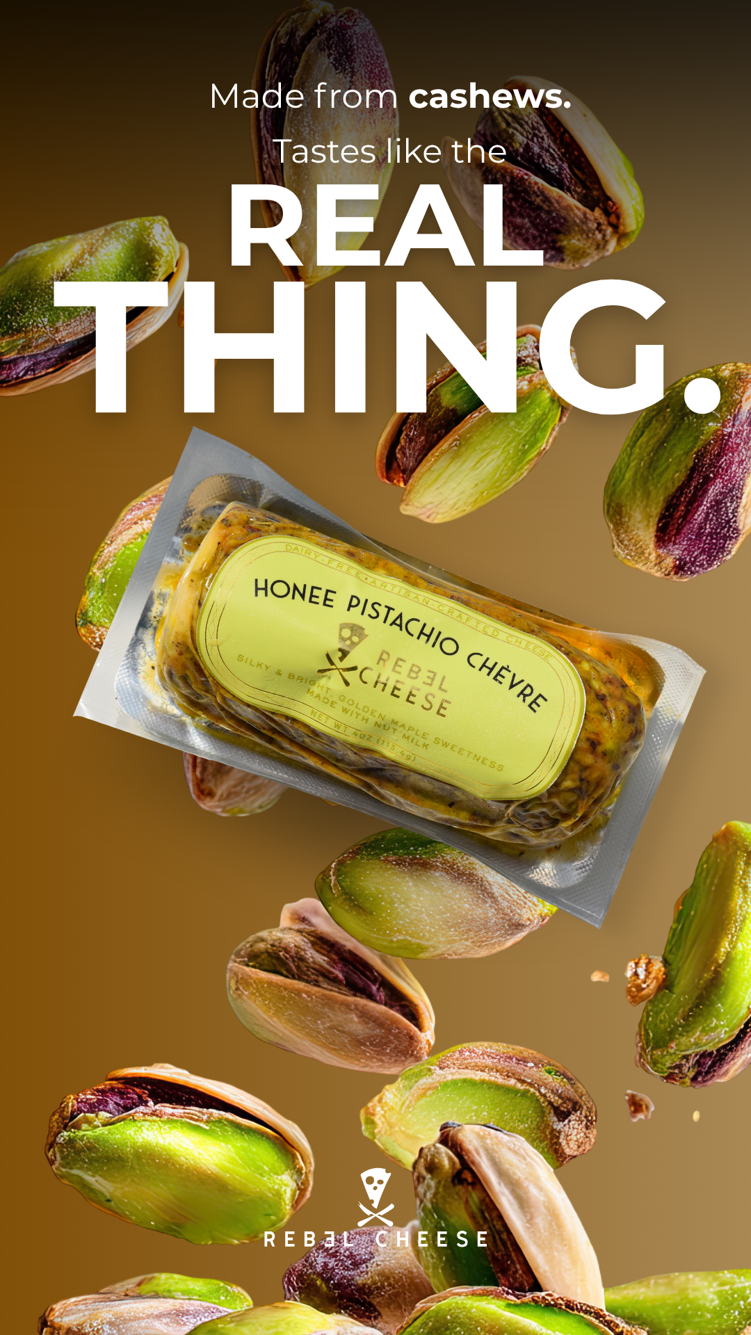 Rebel Cheese Facebook ad