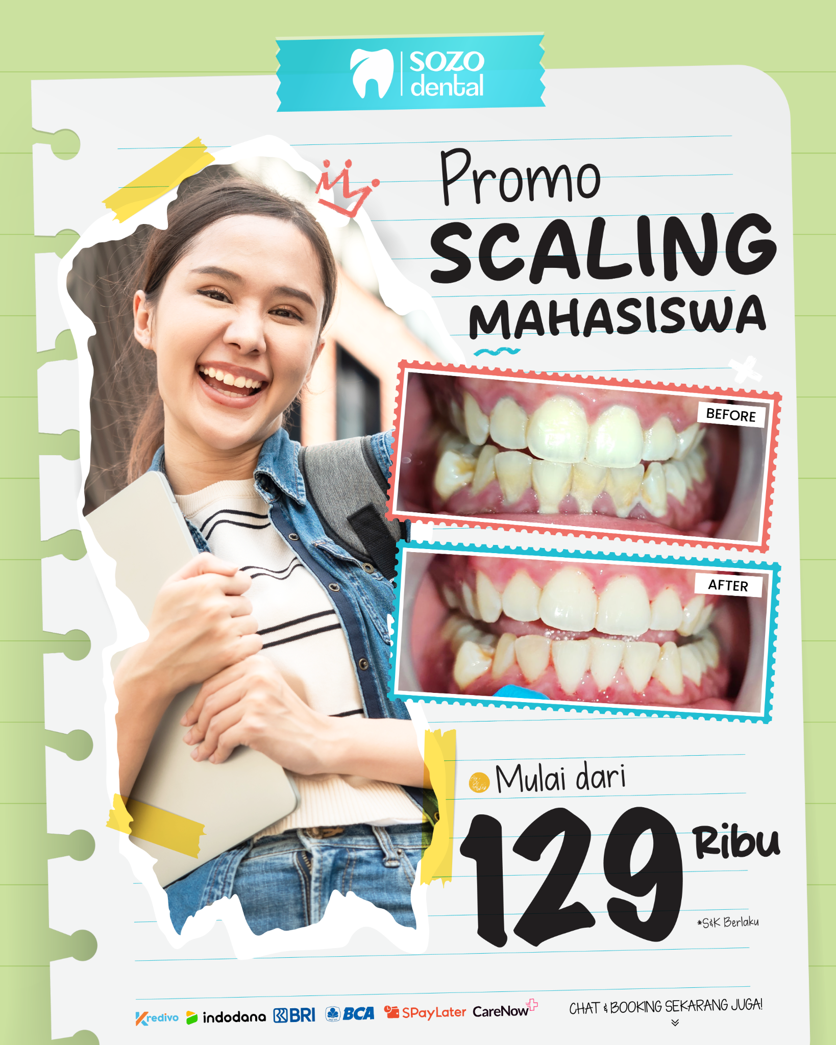 Sozo Dental Clinic Facebook ad