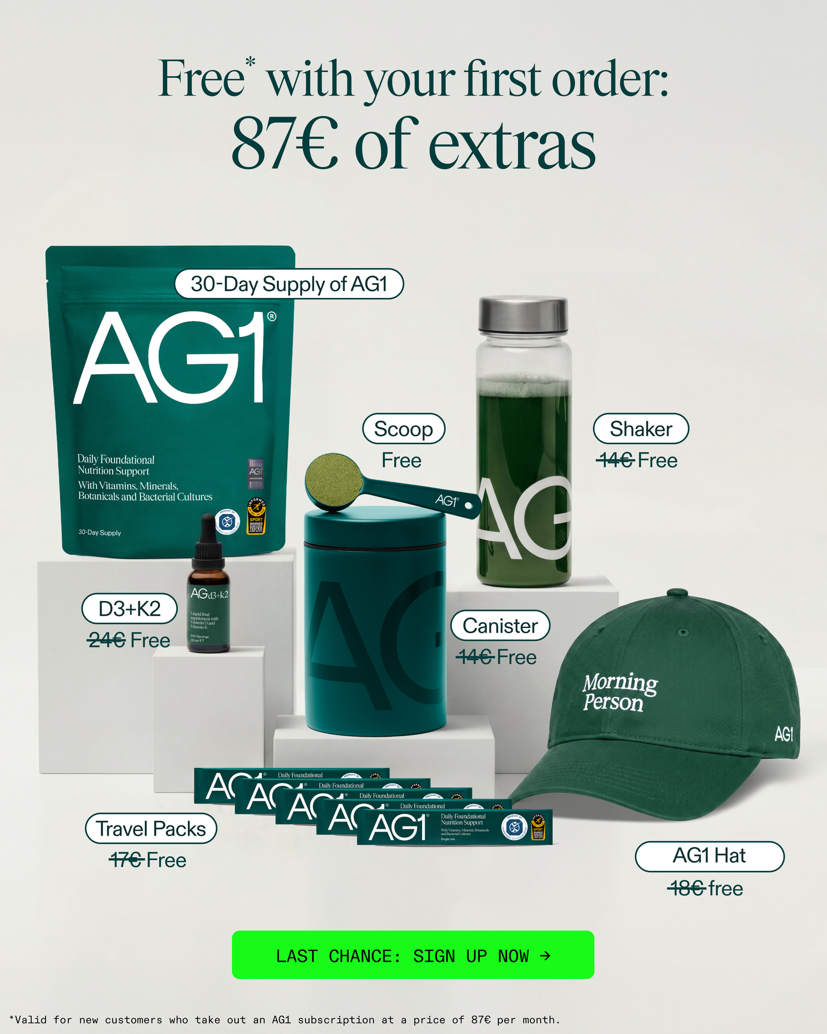 AG1 by Athletic Greens Facebook ad