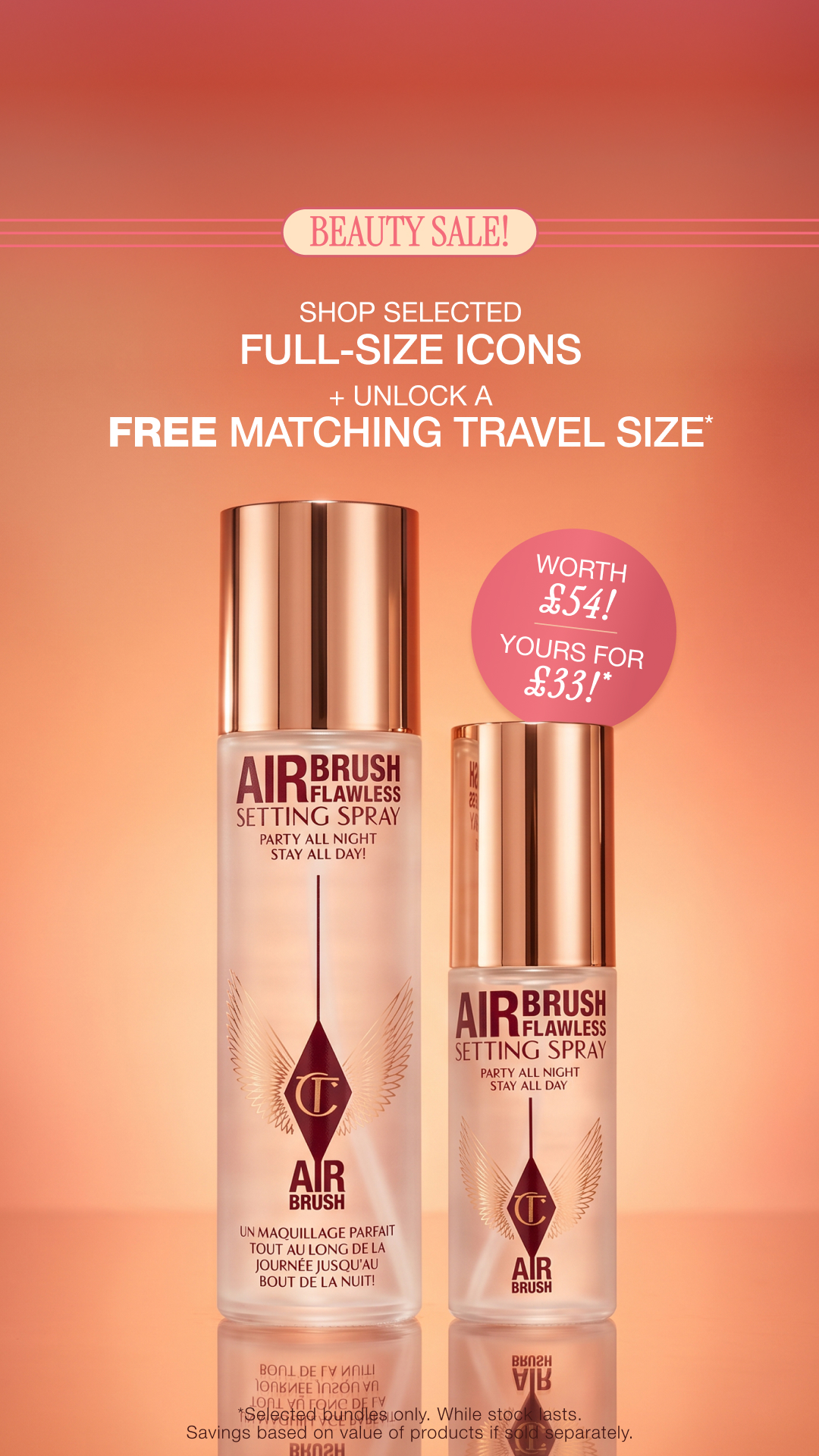 Charlotte Tilbury Facebook ad