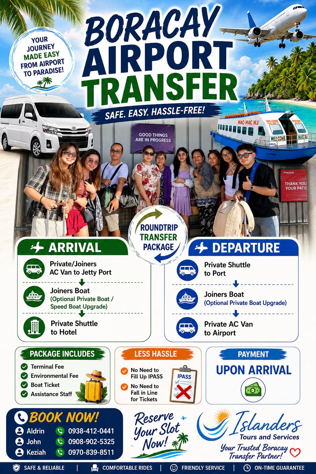 Islanders Tours And Services Facebook ad