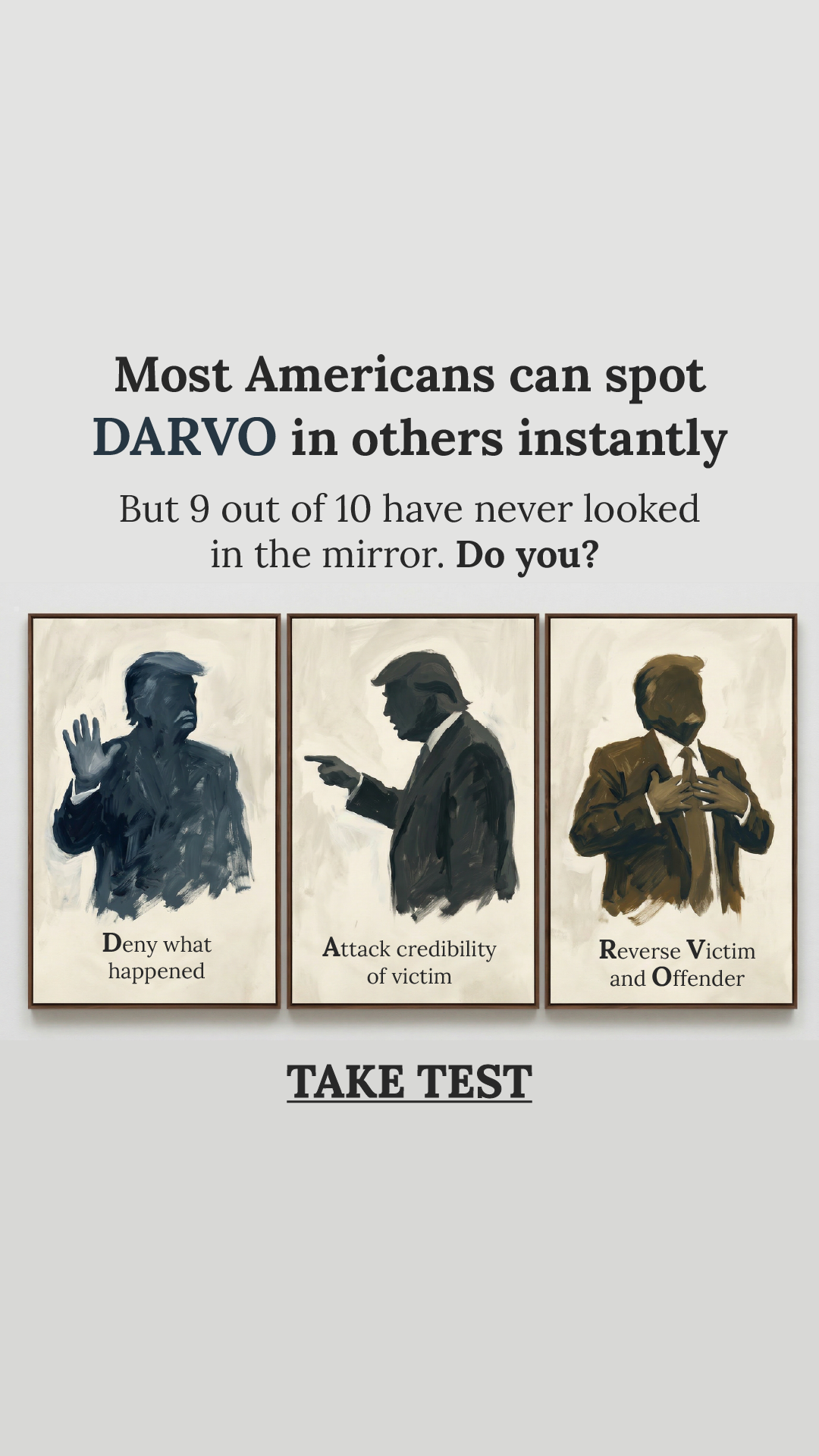 Personality Type Facebook ad