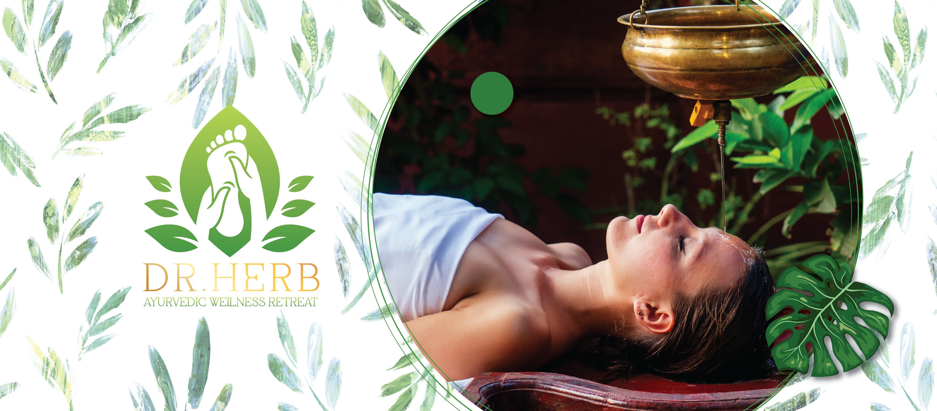 Dr.Herb Ayurvedic Wellness Retreat Facebook ad: Rebalance your body, mind & soul with Ayurvedic…