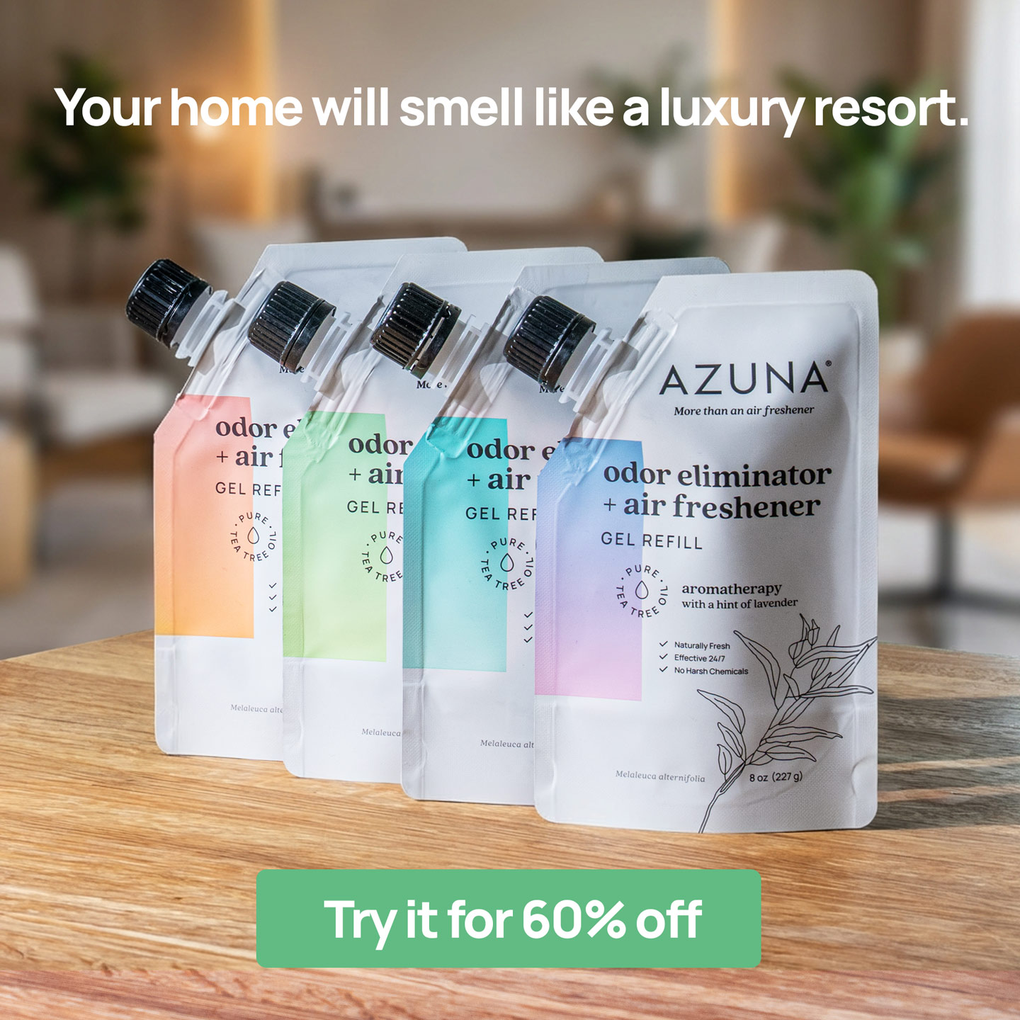 Azuna Facebook ad