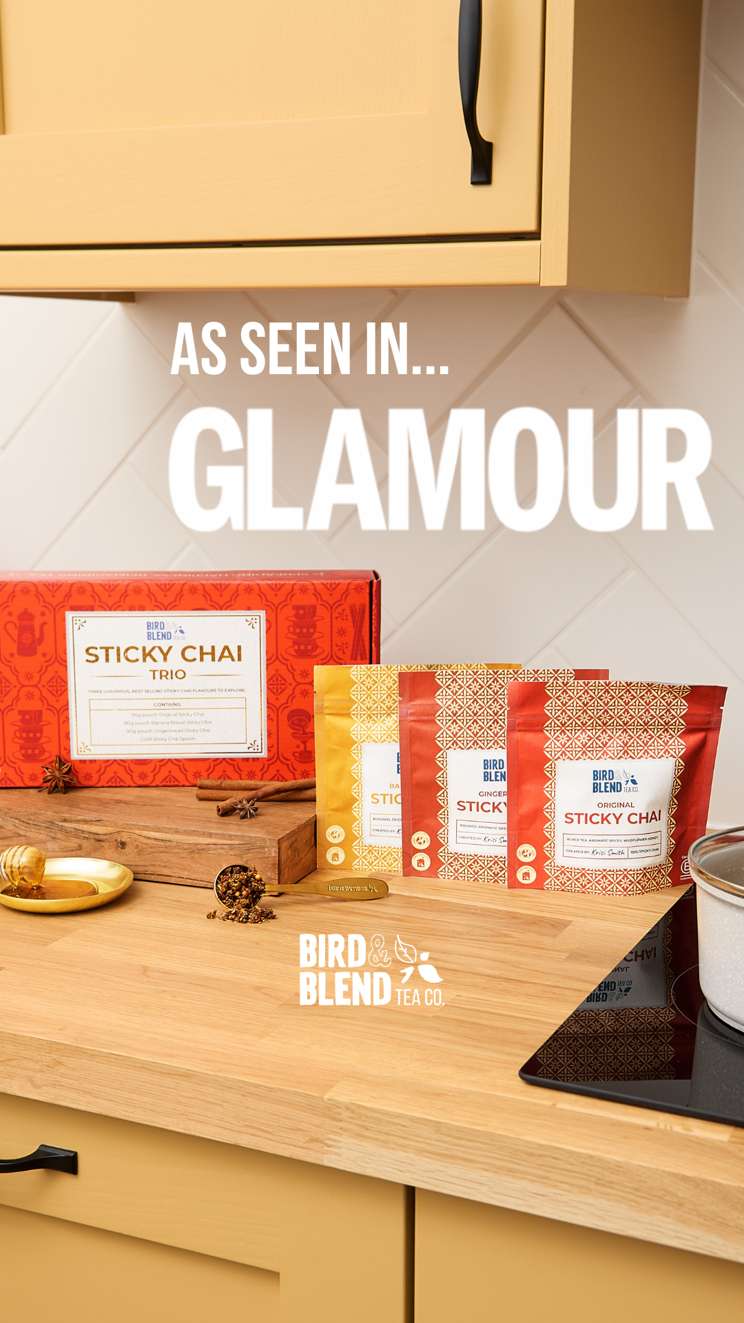 Bird & Blend Tea Co. Facebook ad