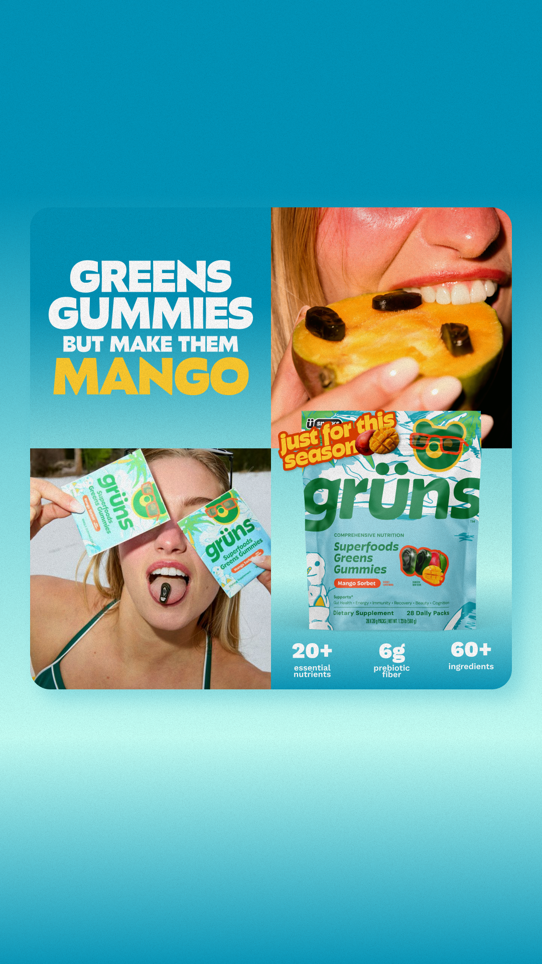 Grüns Facebook ad