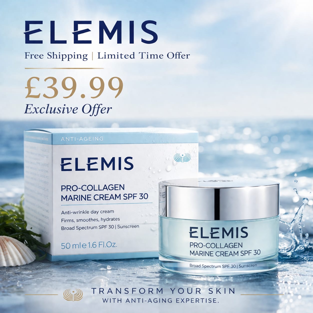 Urban Essentials Facebook ad: £39.99 Limited Time Offer Flat Sale 50% ON ALL PRODUCTS…