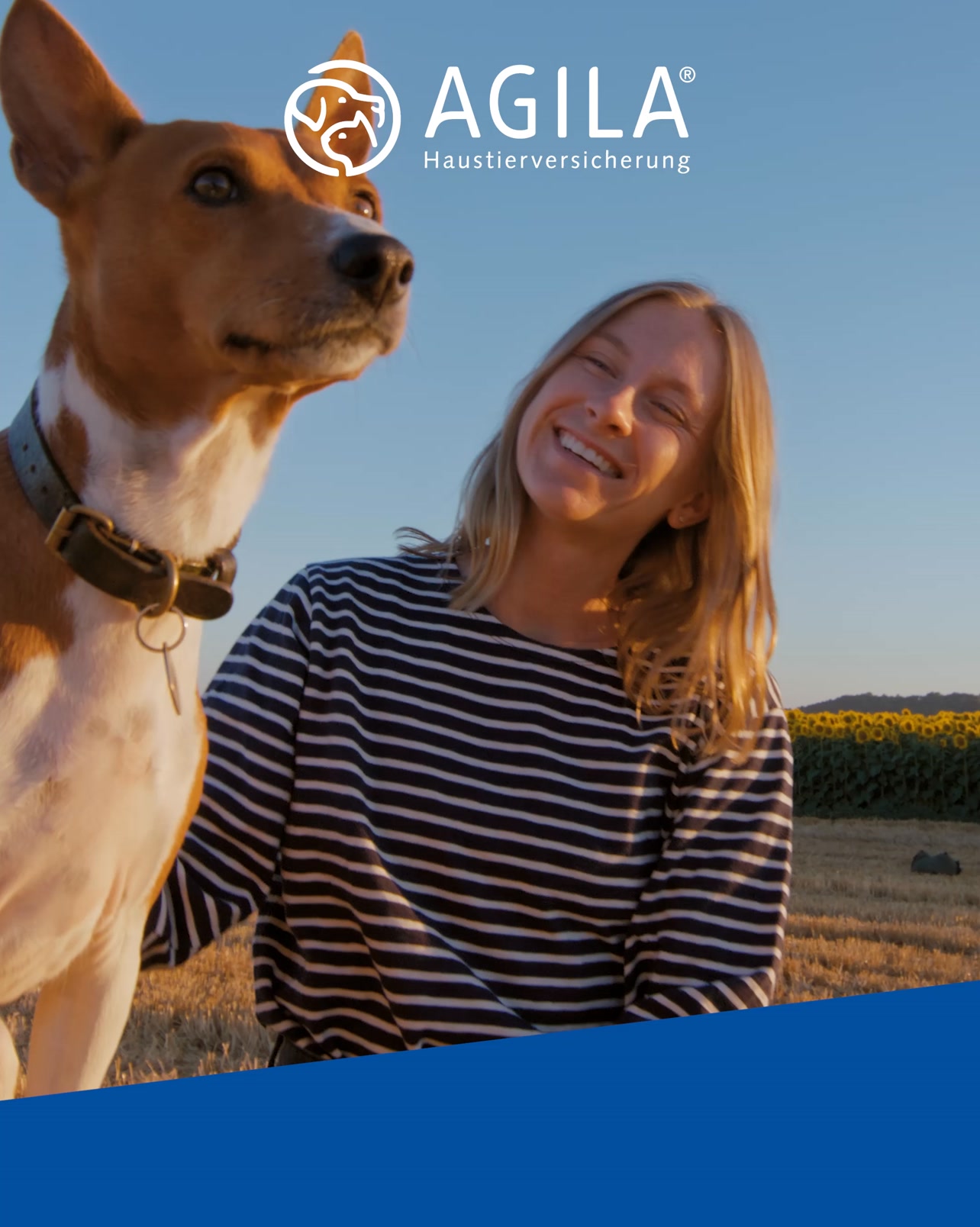 AGILA Haustierversicherung Facebook ad: AGILA Hundeversicherung