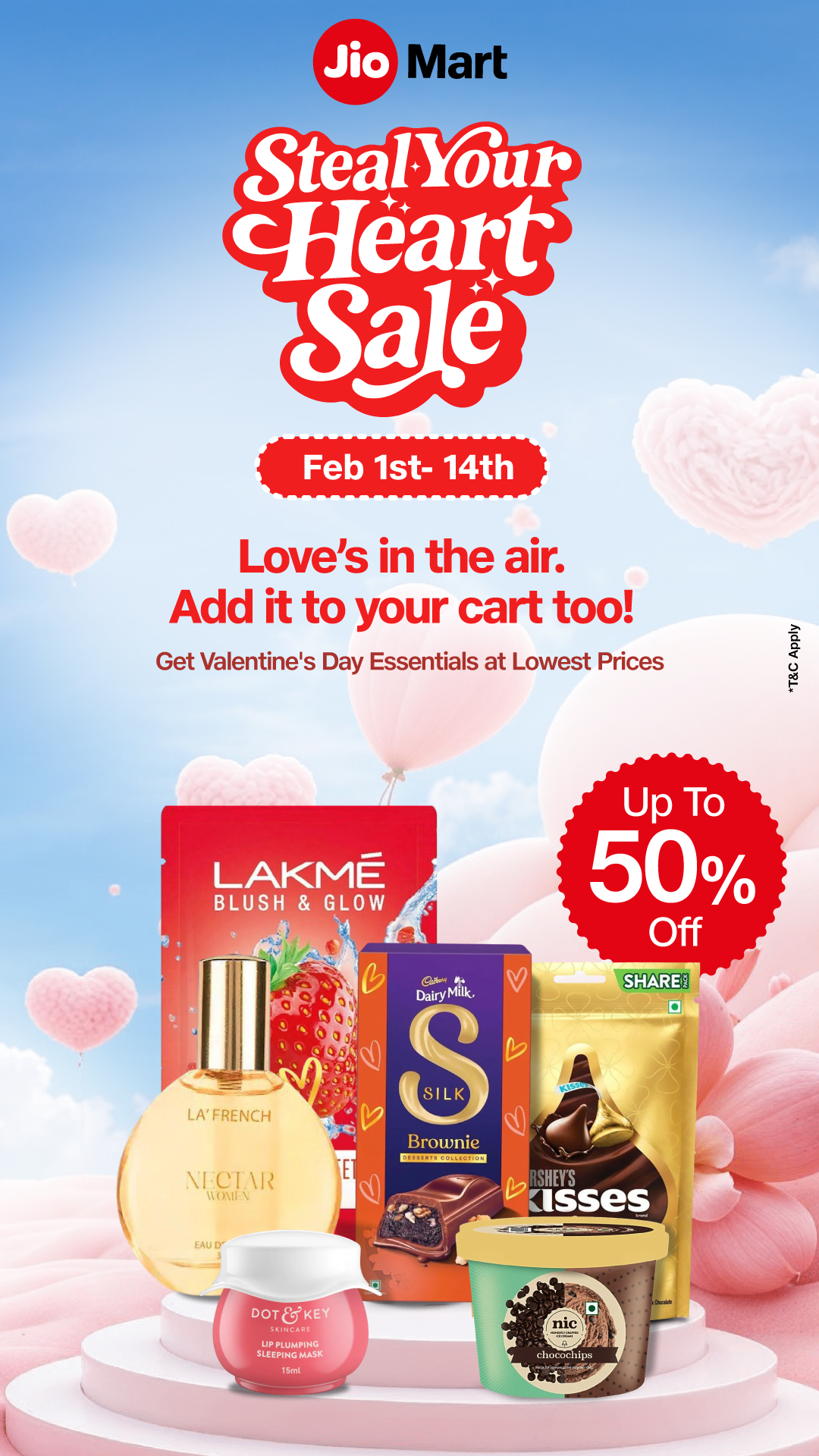 JioMart Facebook ad from Feb 7, 2026