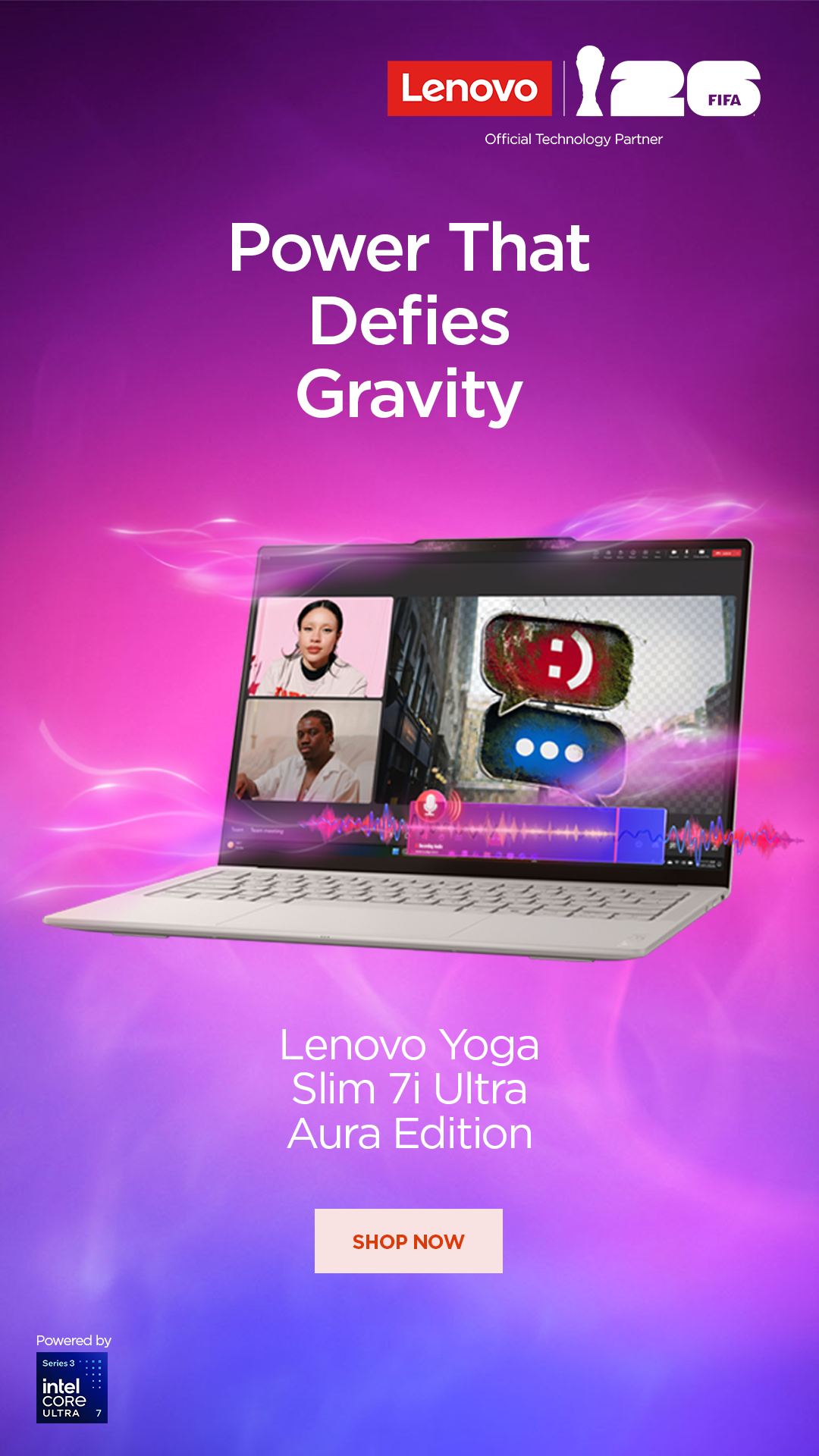 Lenovo Australia and New Zealand Facebook ad