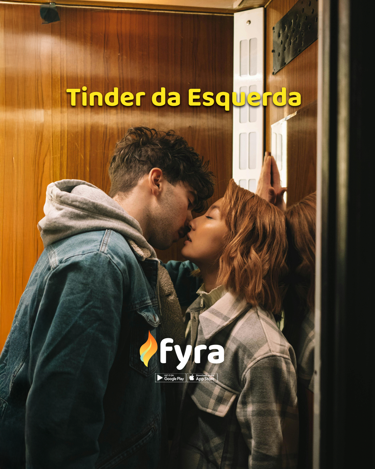 Fyra - O app de namoro da esquerda Facebook ad from Feb 27, 2026