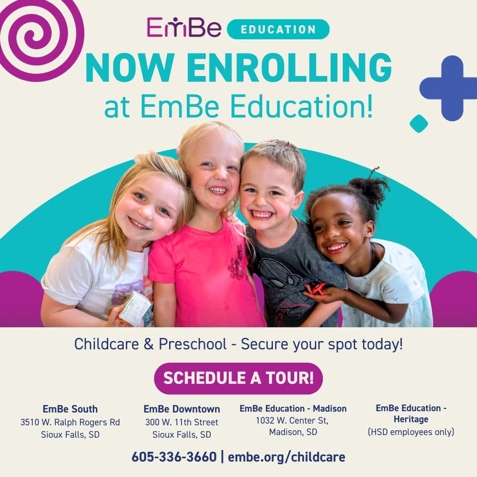 EmBe Facebook ad: Enroll Today!